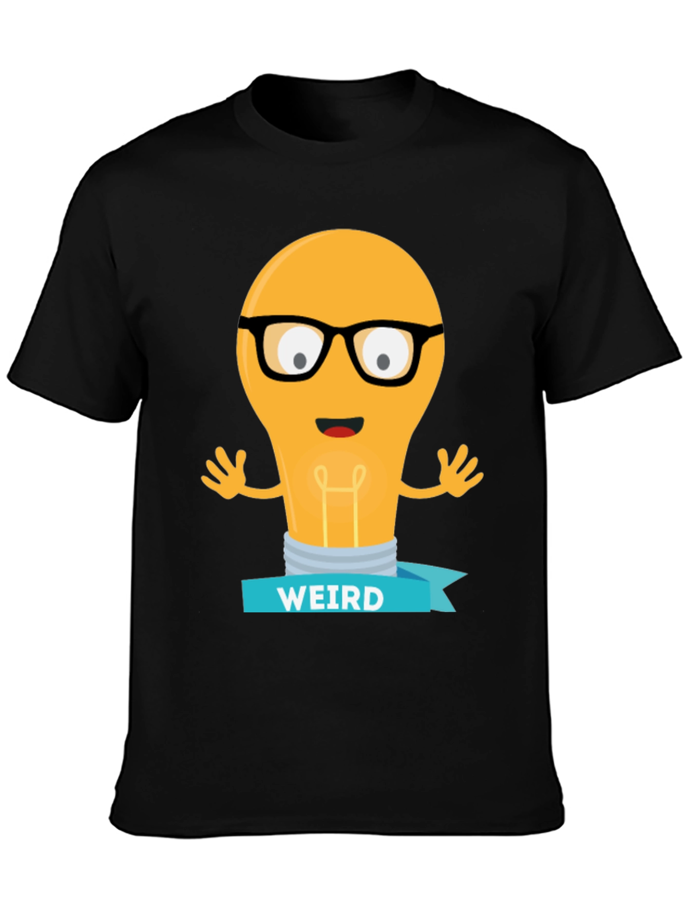 Weird Light Bulb T-Shirt - Funny Nerdy Tee