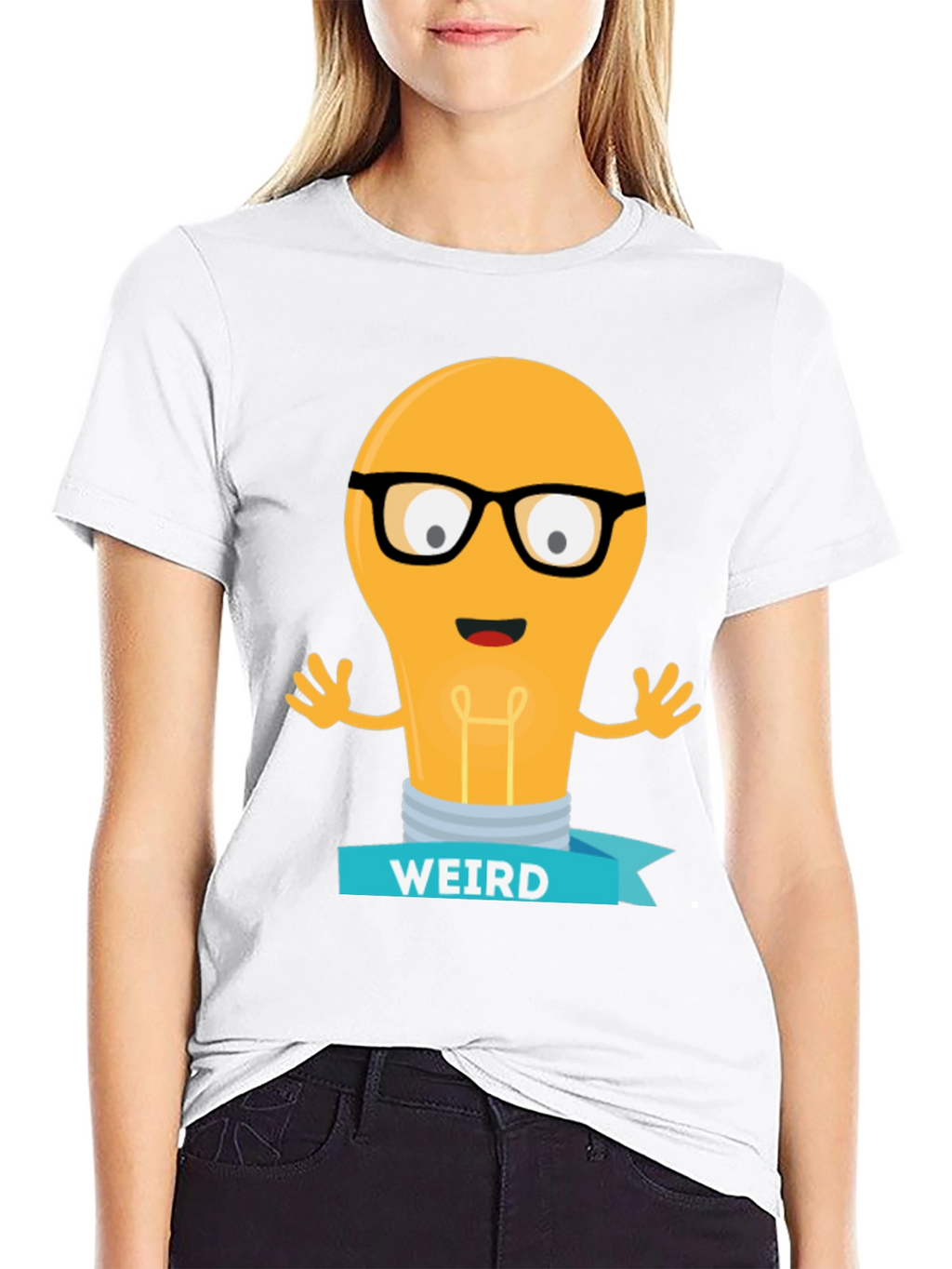 Weird Light Bulb T-Shirt - Funny Nerdy Tee
