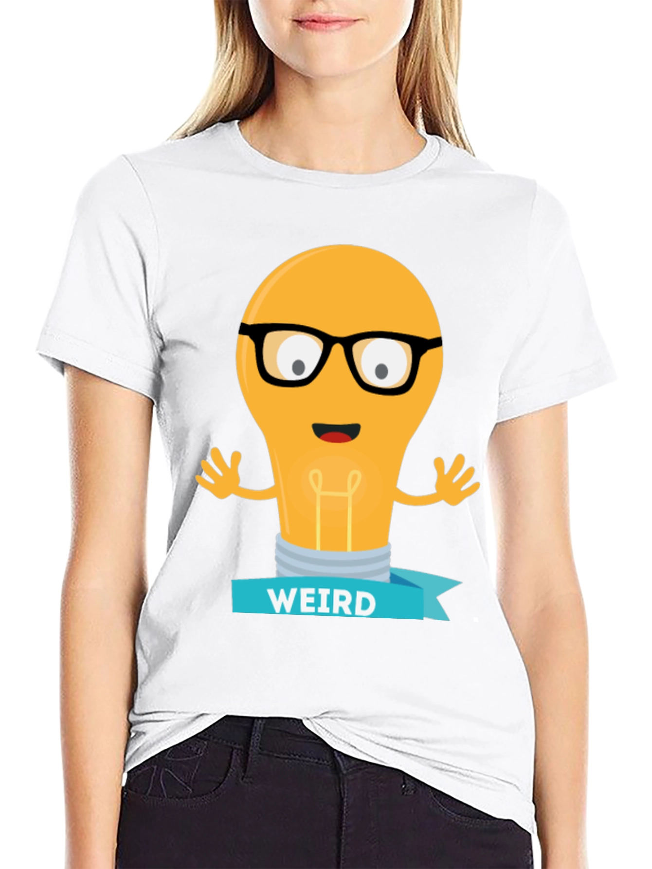 Weird Light Bulb T-Shirt - Funny Nerdy Tee