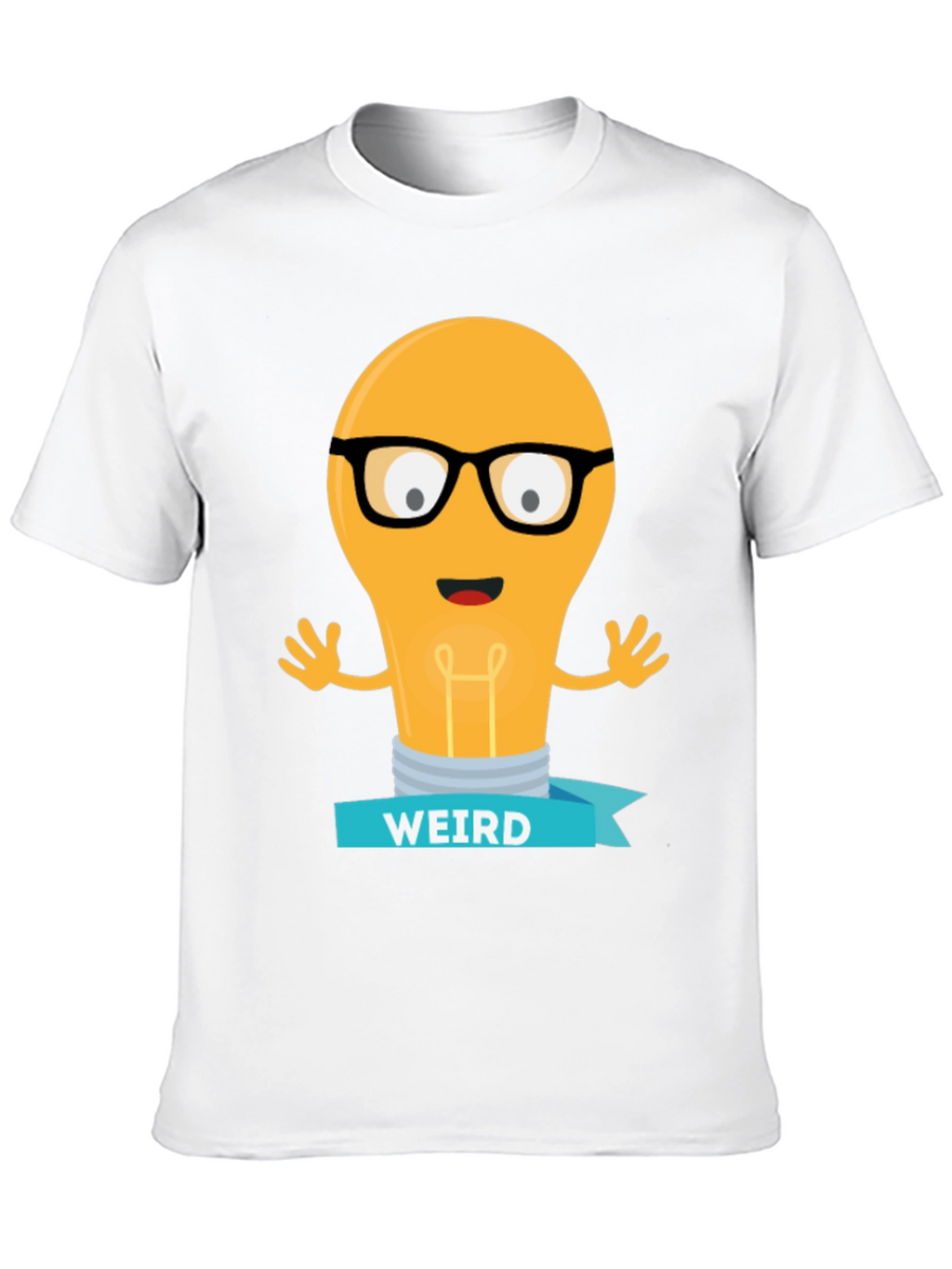 Weird Light Bulb T-Shirt - Funny Nerdy Tee