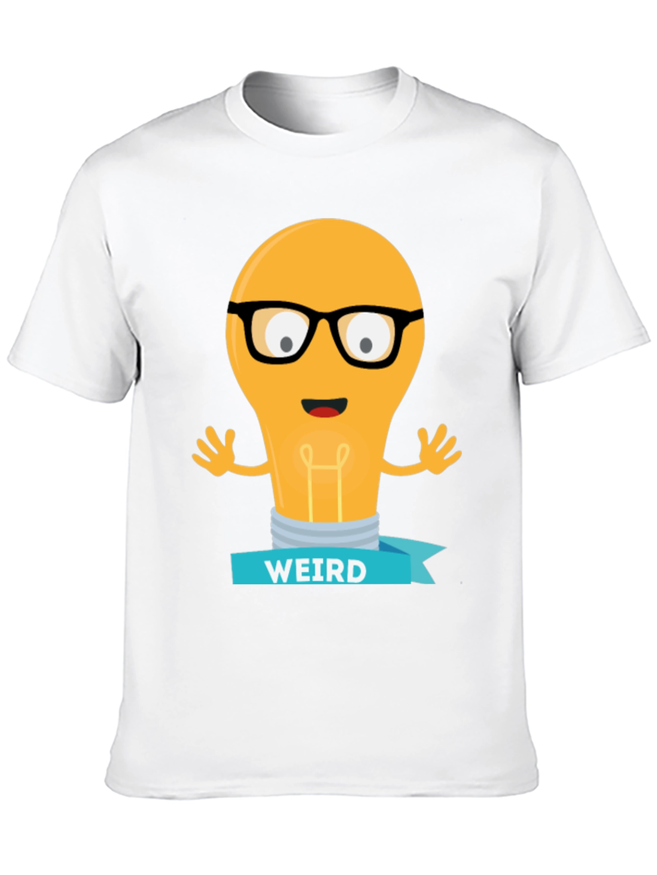 Weird Light Bulb T-Shirt - Funny Nerdy Tee