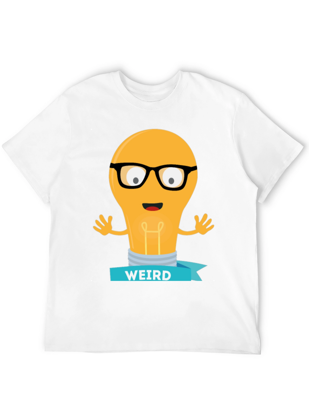 Weird Light Bulb T-Shirt - Funny Nerdy Tee