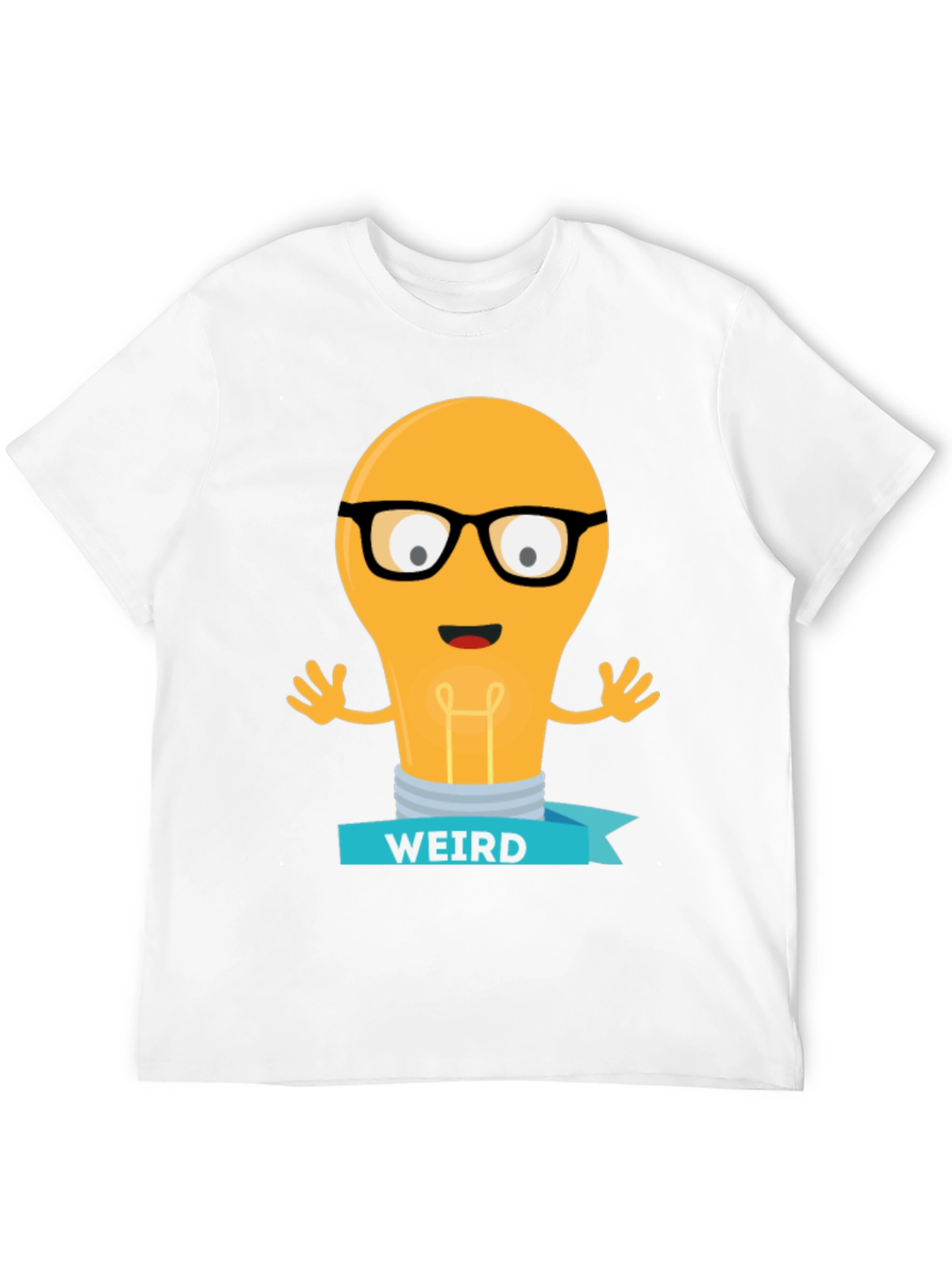 Weird Light Bulb T-Shirt - Funny Nerdy Tee