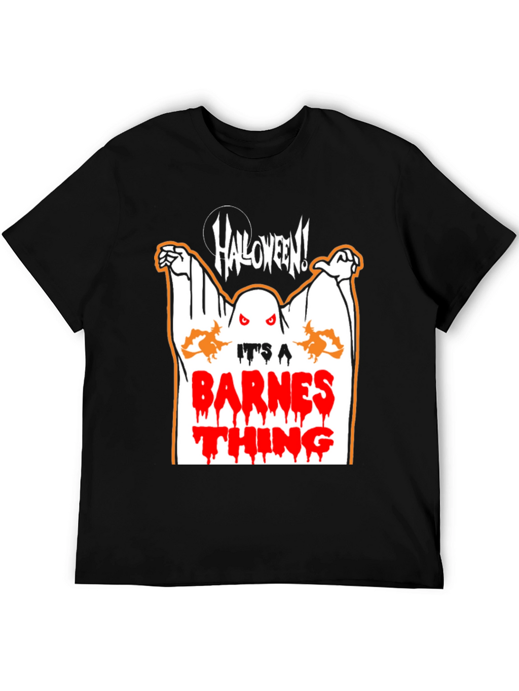 Halloween Ghost Barnes Thing T-Shirt