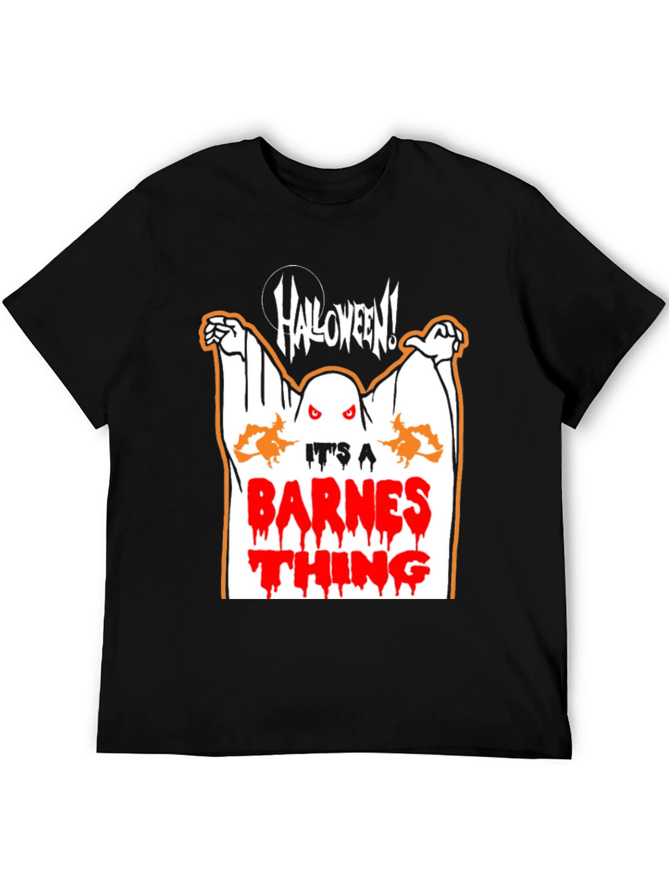 Halloween Ghost Barnes Thing T-Shirt