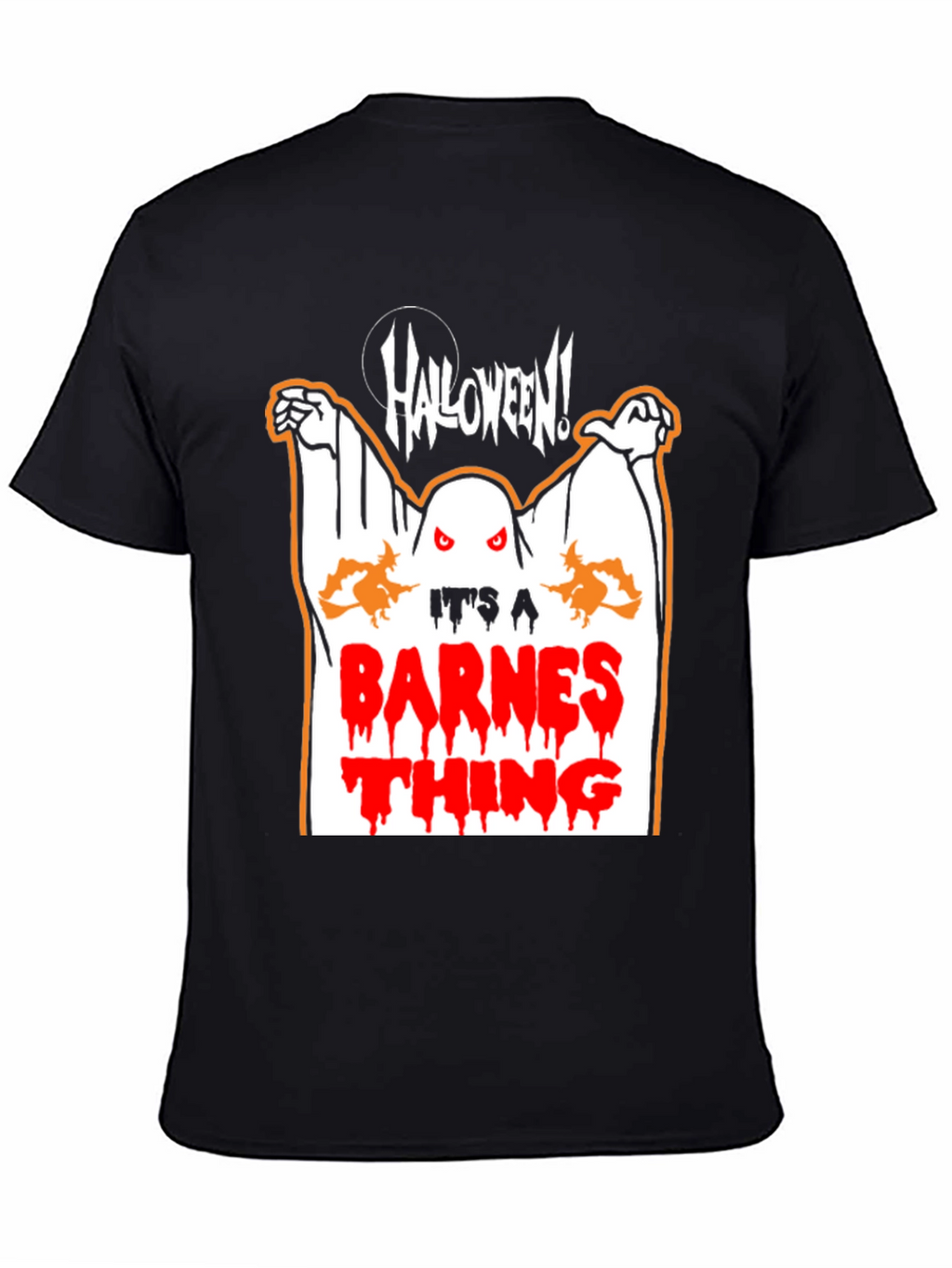 Halloween Ghost Barnes Thing T-Shirt