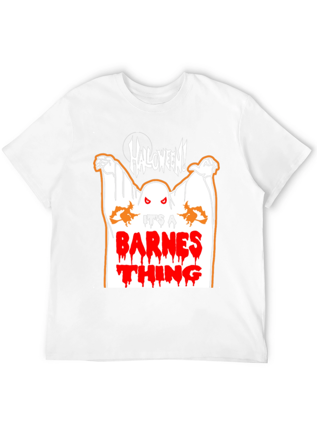 Halloween Ghost Barnes Thing T-Shirt