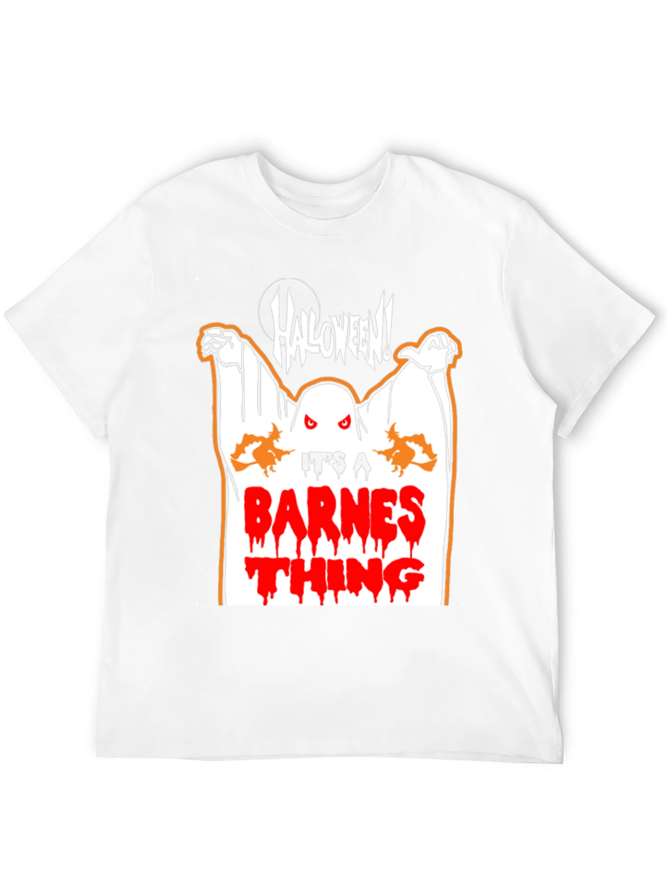 Halloween Ghost Barnes Thing T-Shirt