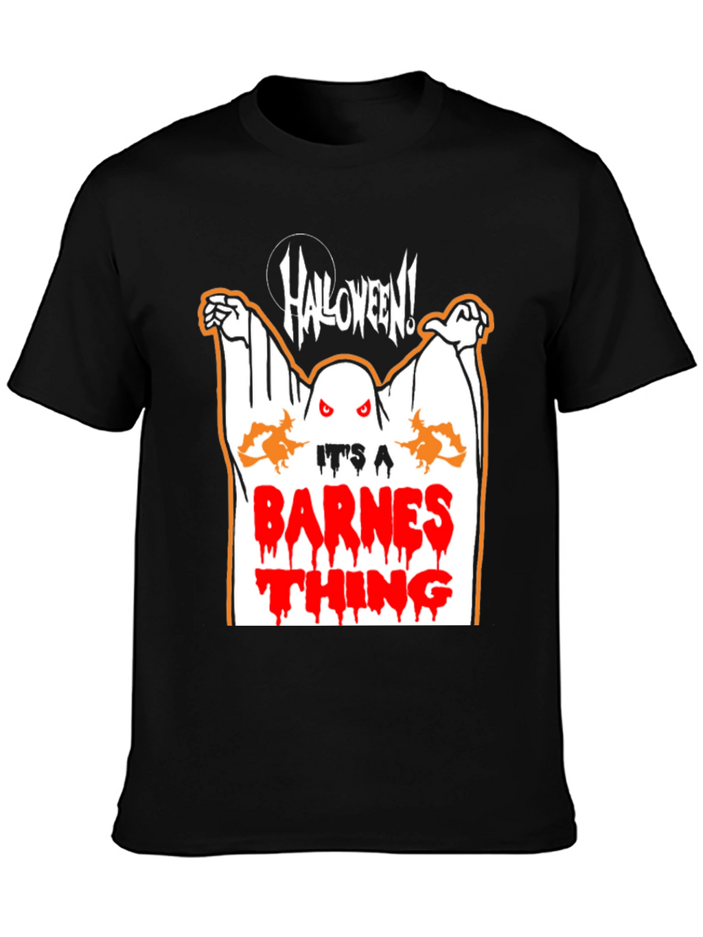Halloween Ghost Barnes Thing T-Shirt