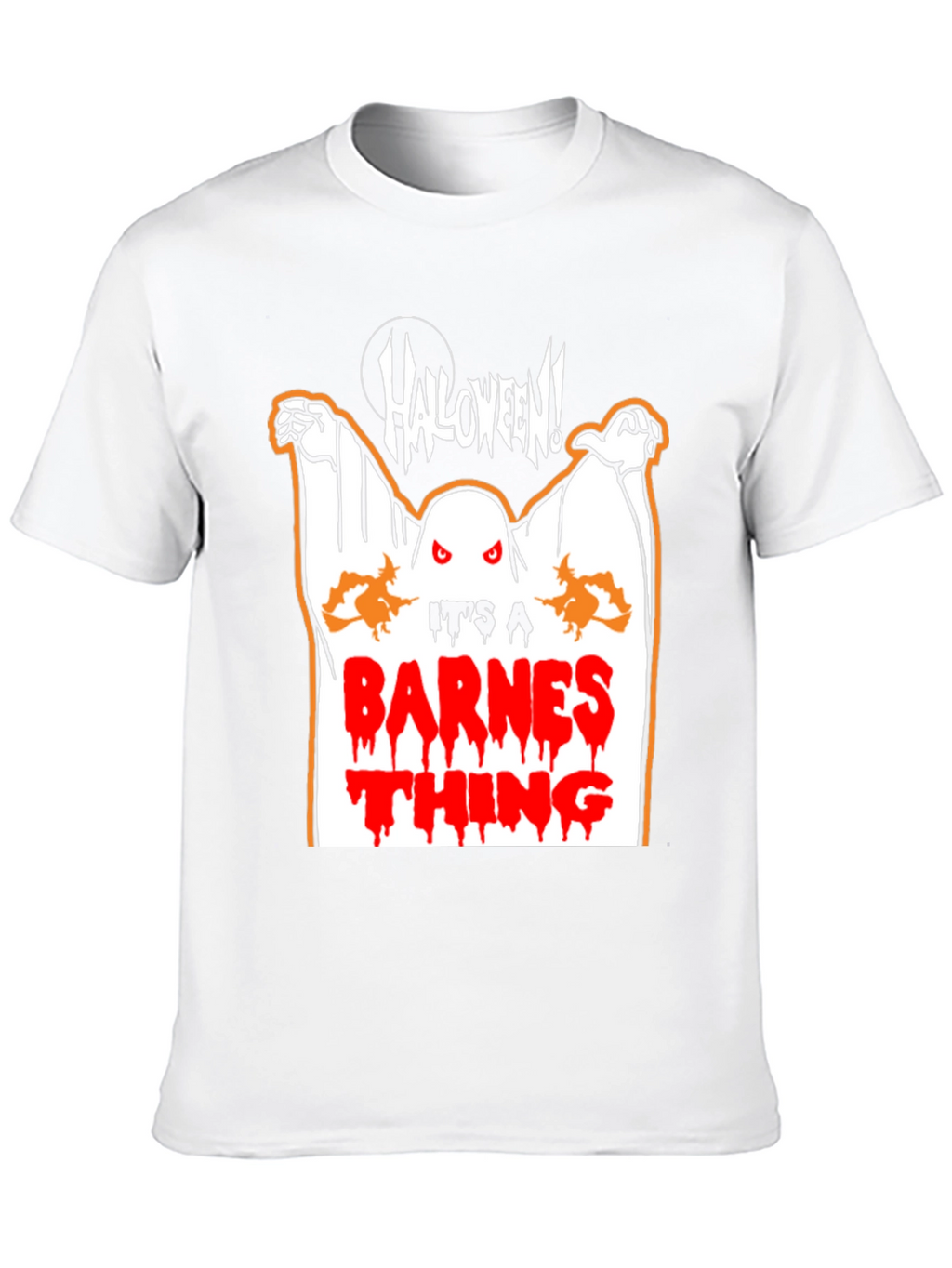 Halloween Ghost Barnes Thing T-Shirt