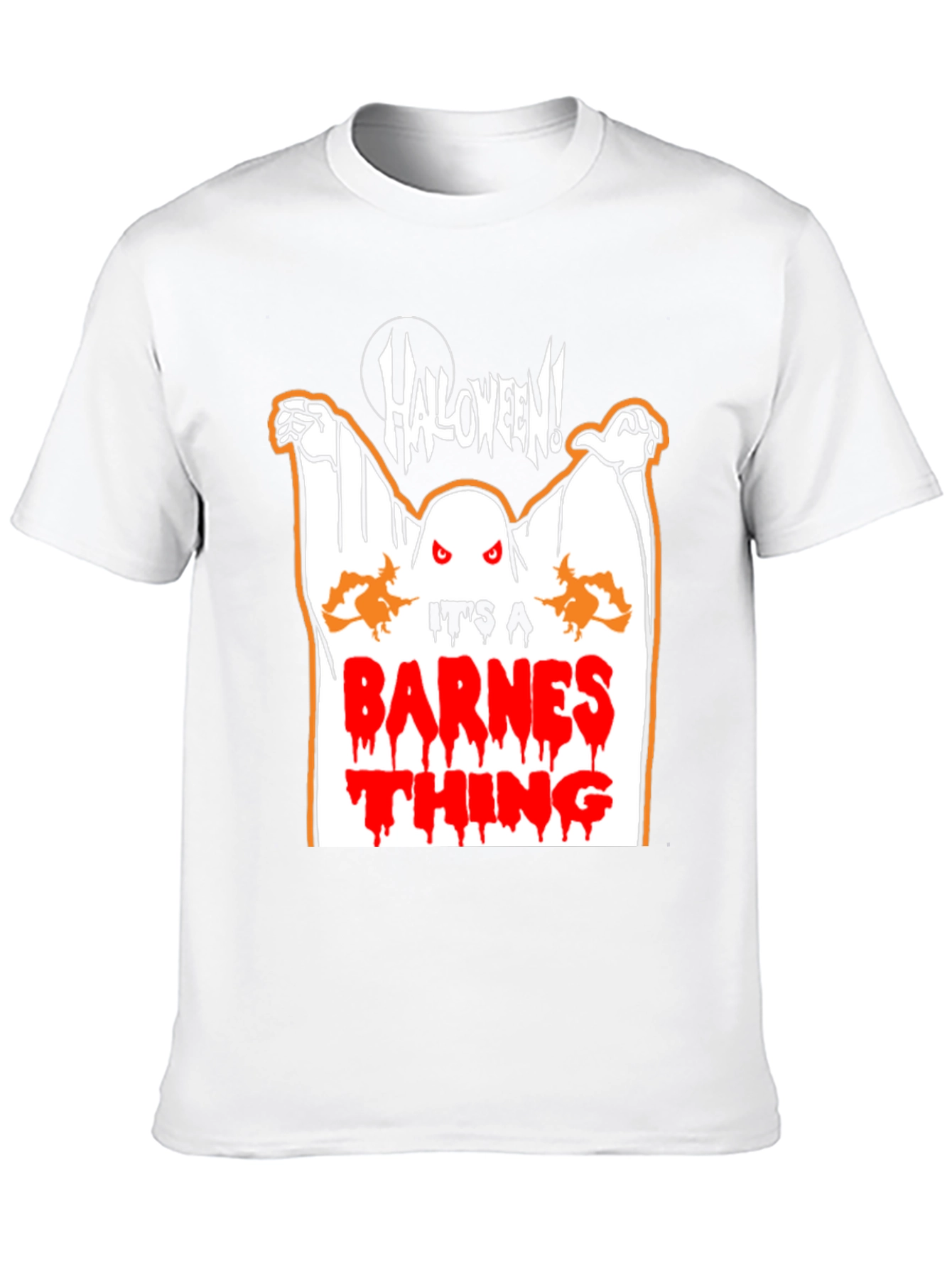 Halloween Ghost Barnes Thing T-Shirt