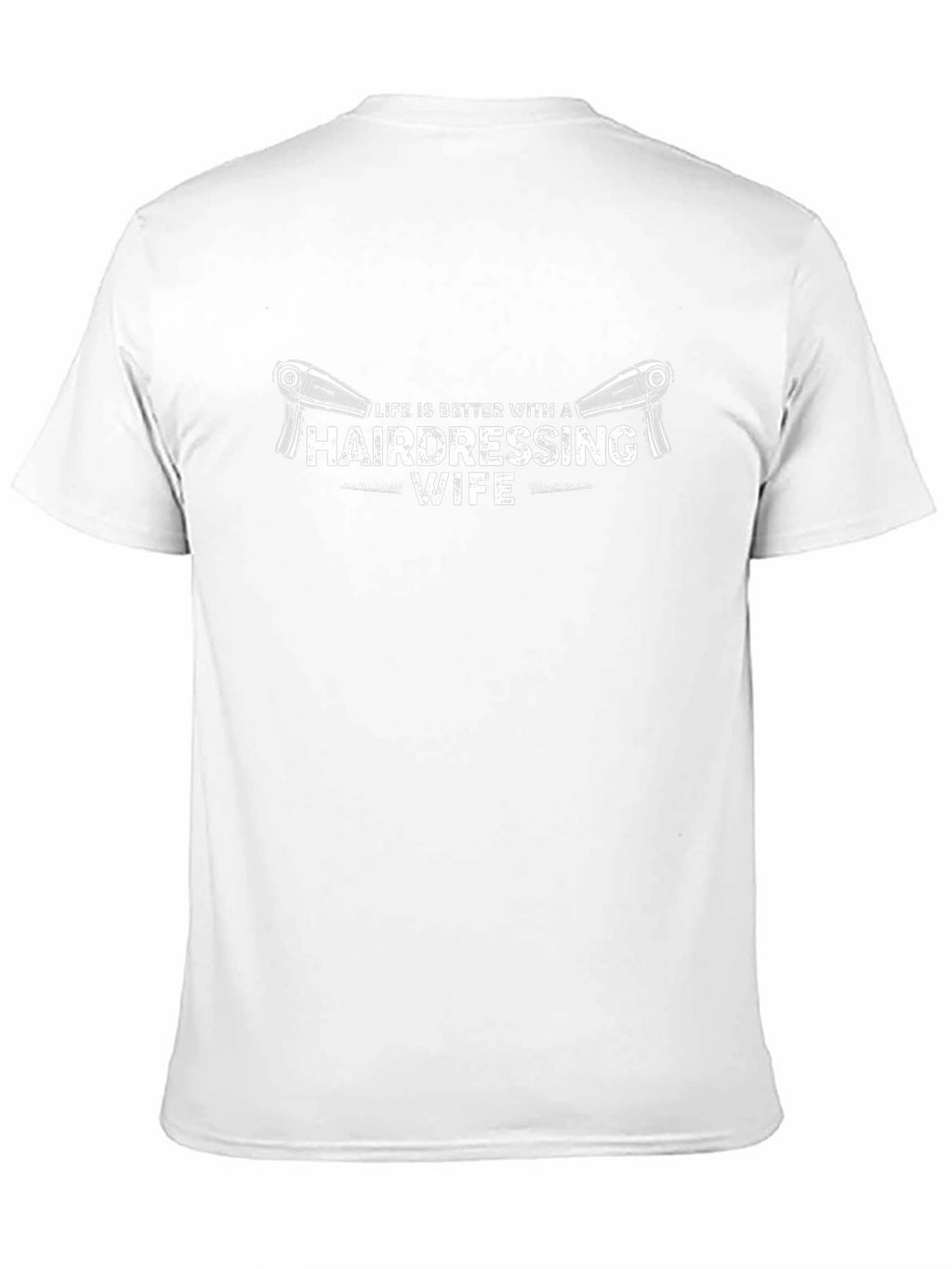 Hairdressing Wife Graphic Tee - Black