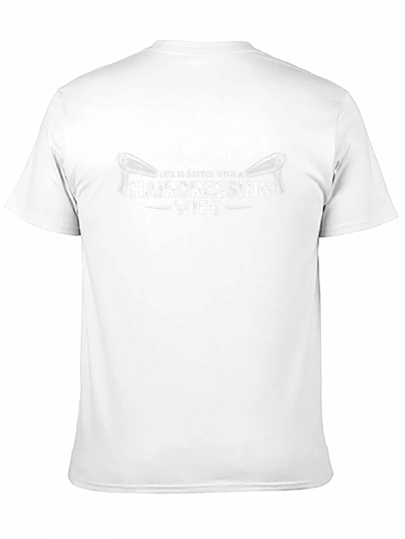 Hairdressing Wife Graphic Tee - Black