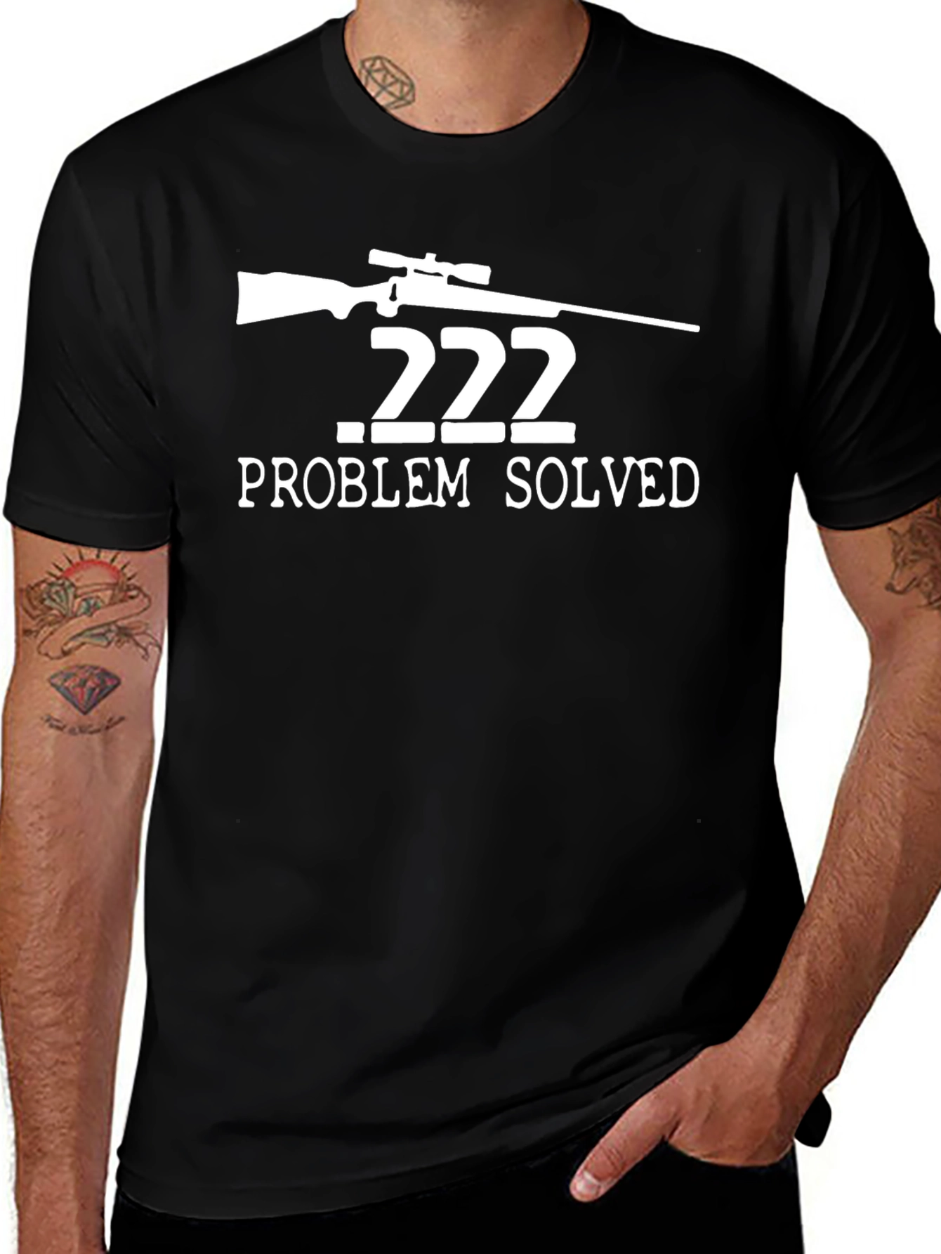 222 Problem Solved Graphic Tee