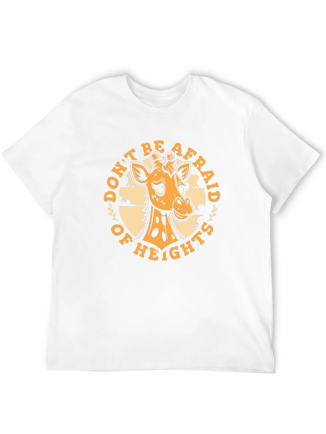 Giraffe Heights T-Shirt - Funny Animal Graphic Tee