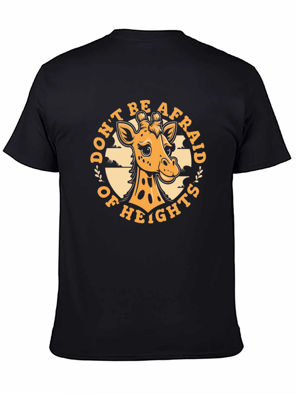 Giraffe Heights T-Shirt - Funny Animal Graphic Tee