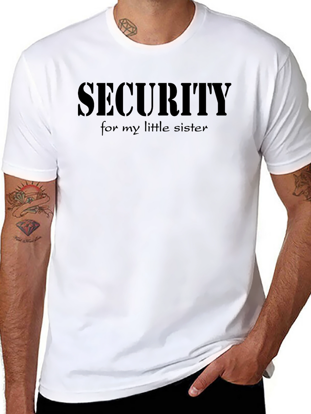 Security for My Little Sister T-Shirt