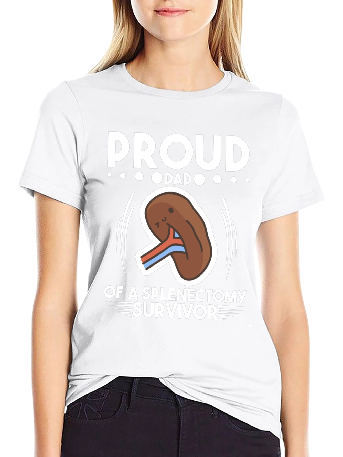 Proud Dad of Spleen Removal Survivor T-Shirt