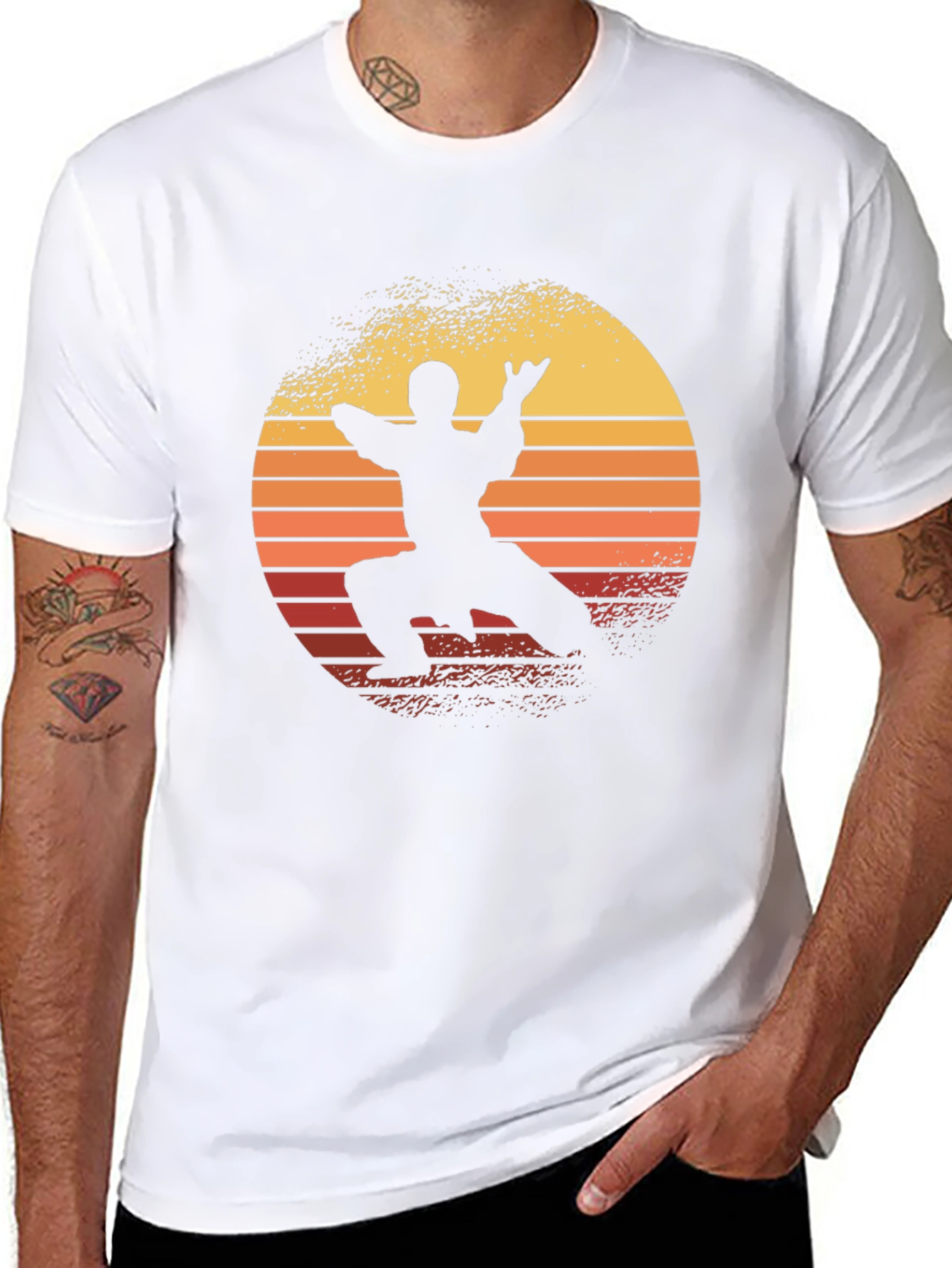 Kung Fu Sunset Graphic Tee