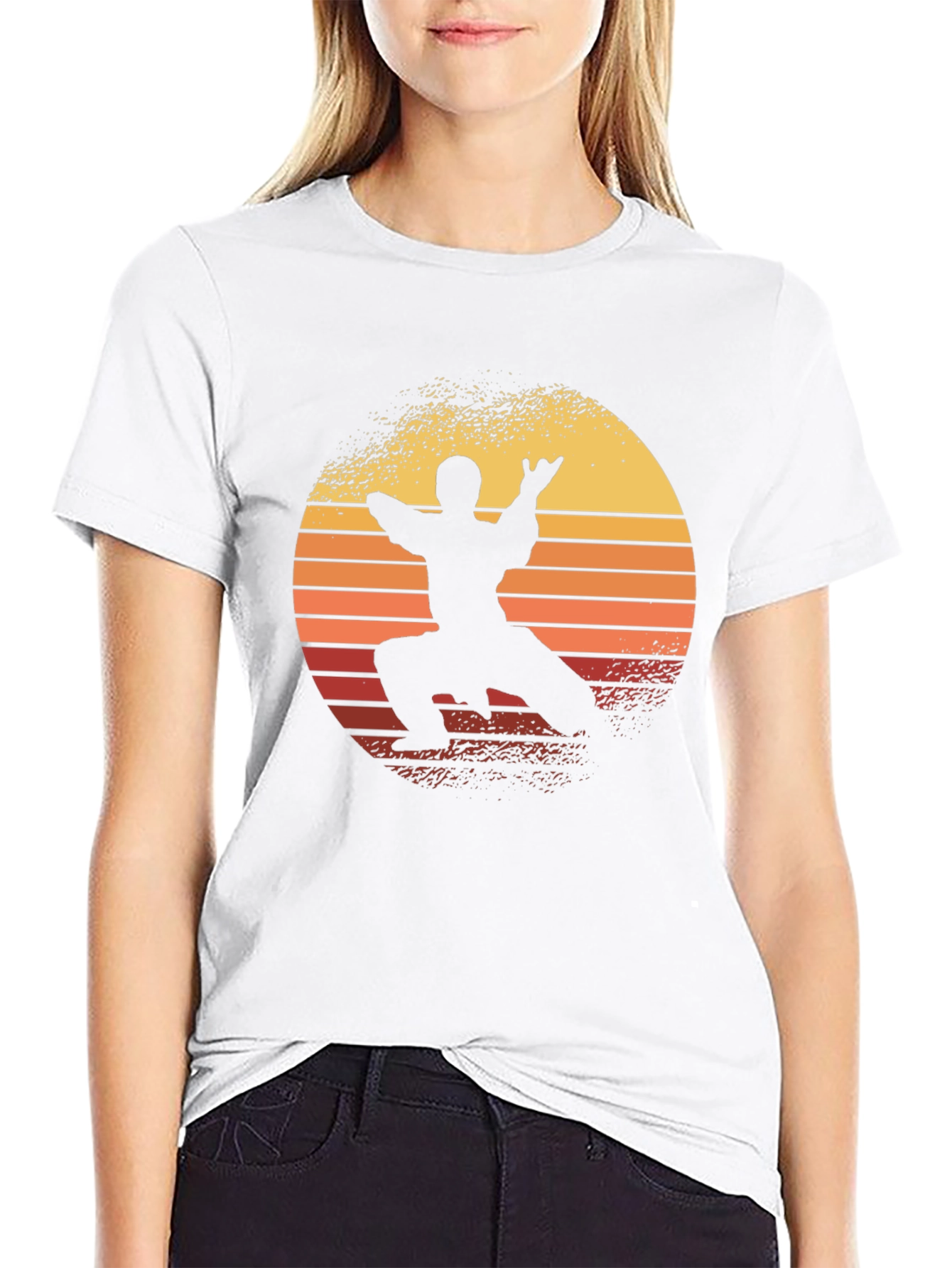 Kung Fu Sunset Graphic Tee