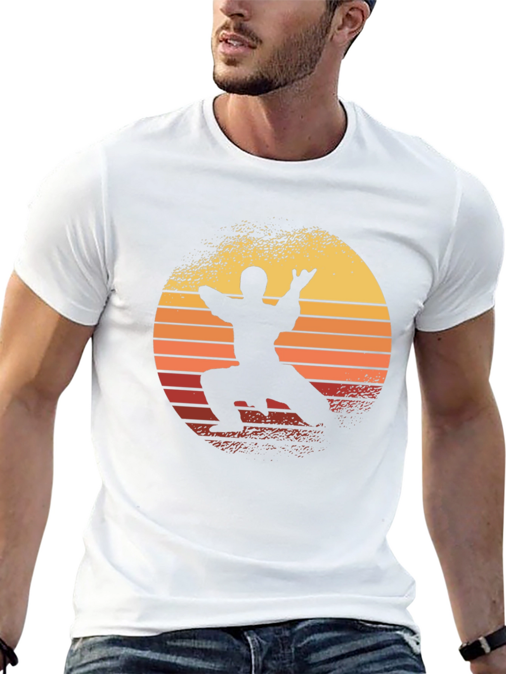 Kung Fu Sunset Graphic Tee
