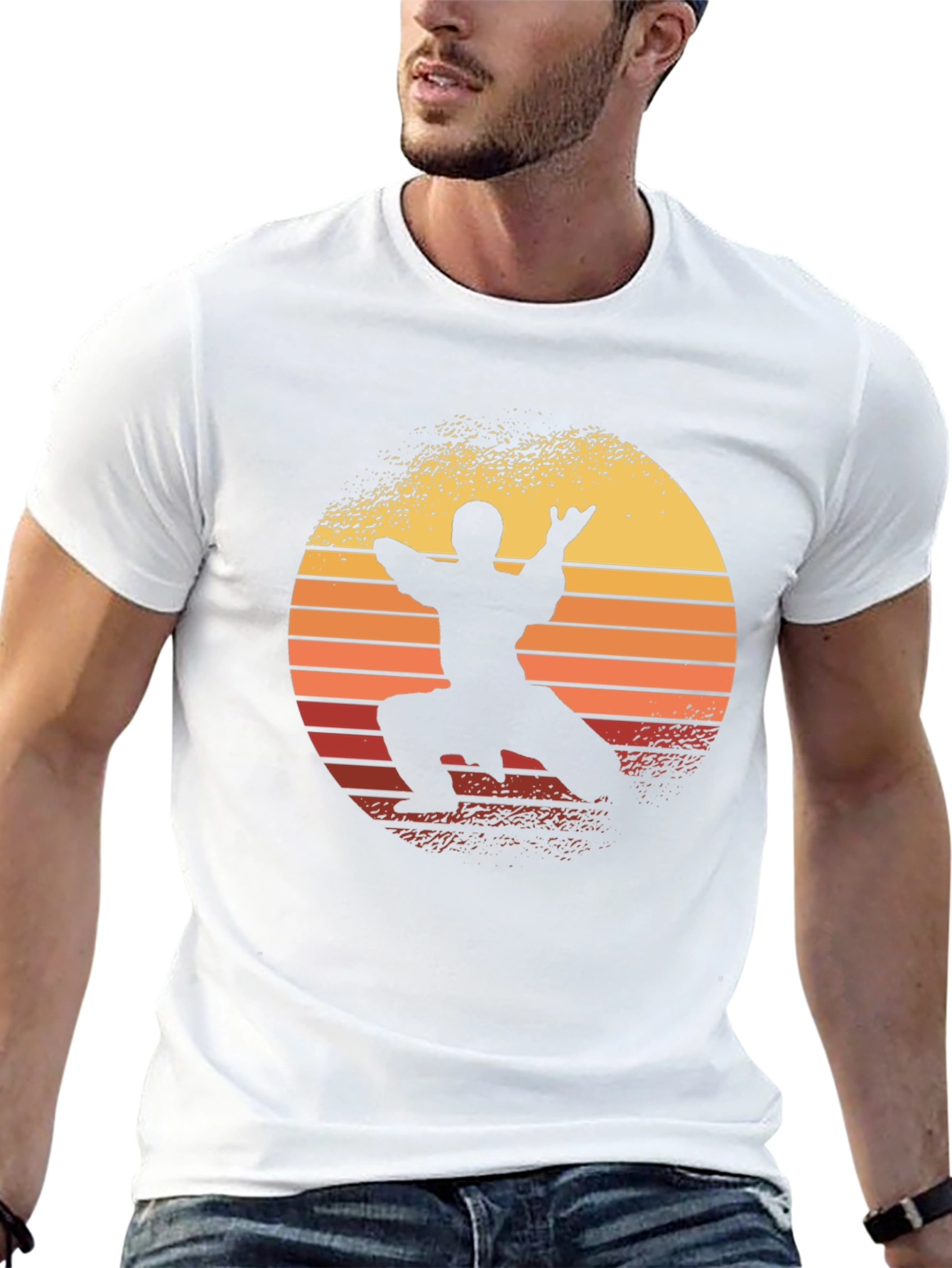 Kung Fu Sunset Graphic Tee