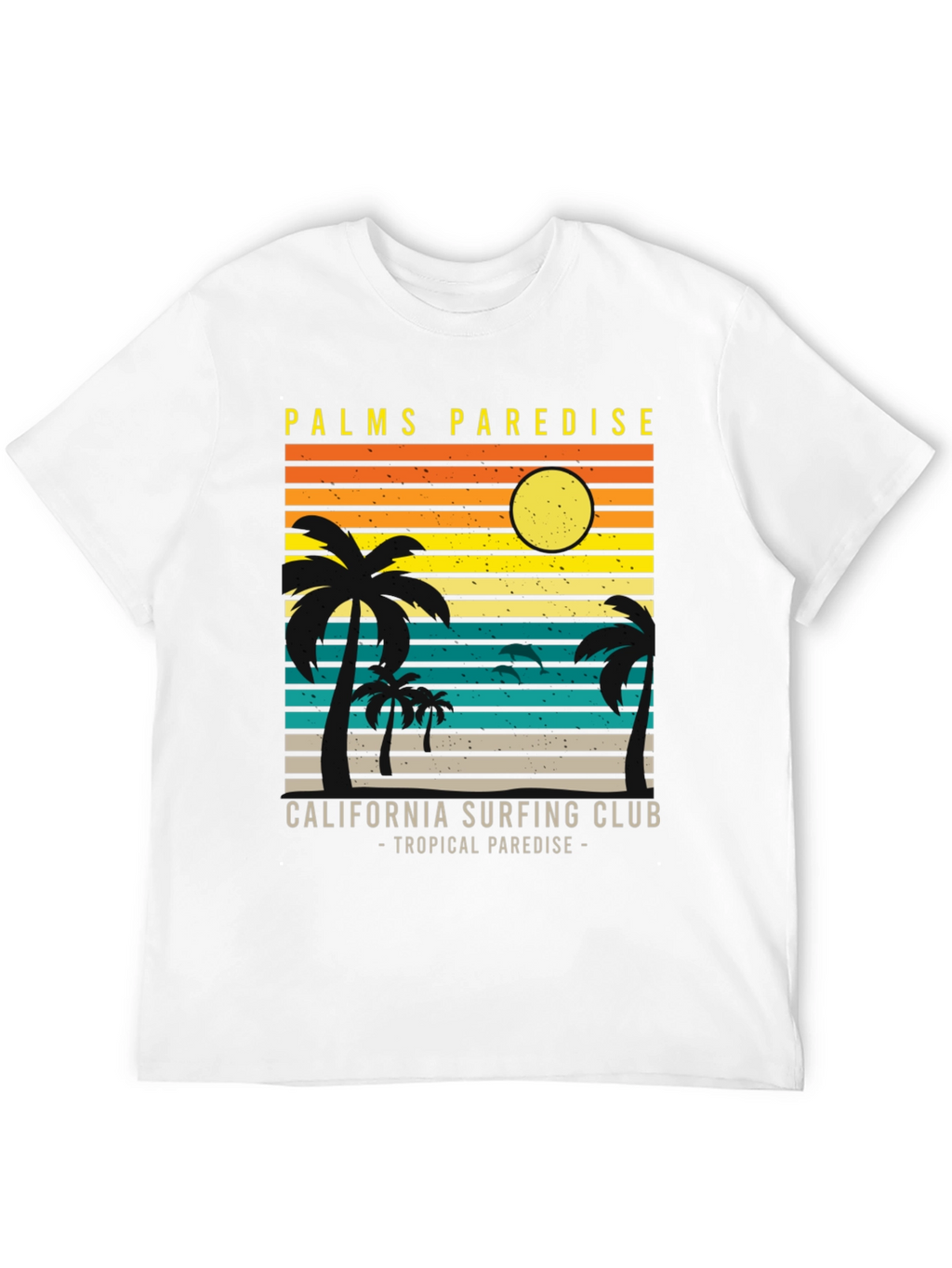 Palms Paradise California Surfing Club T-Shirt