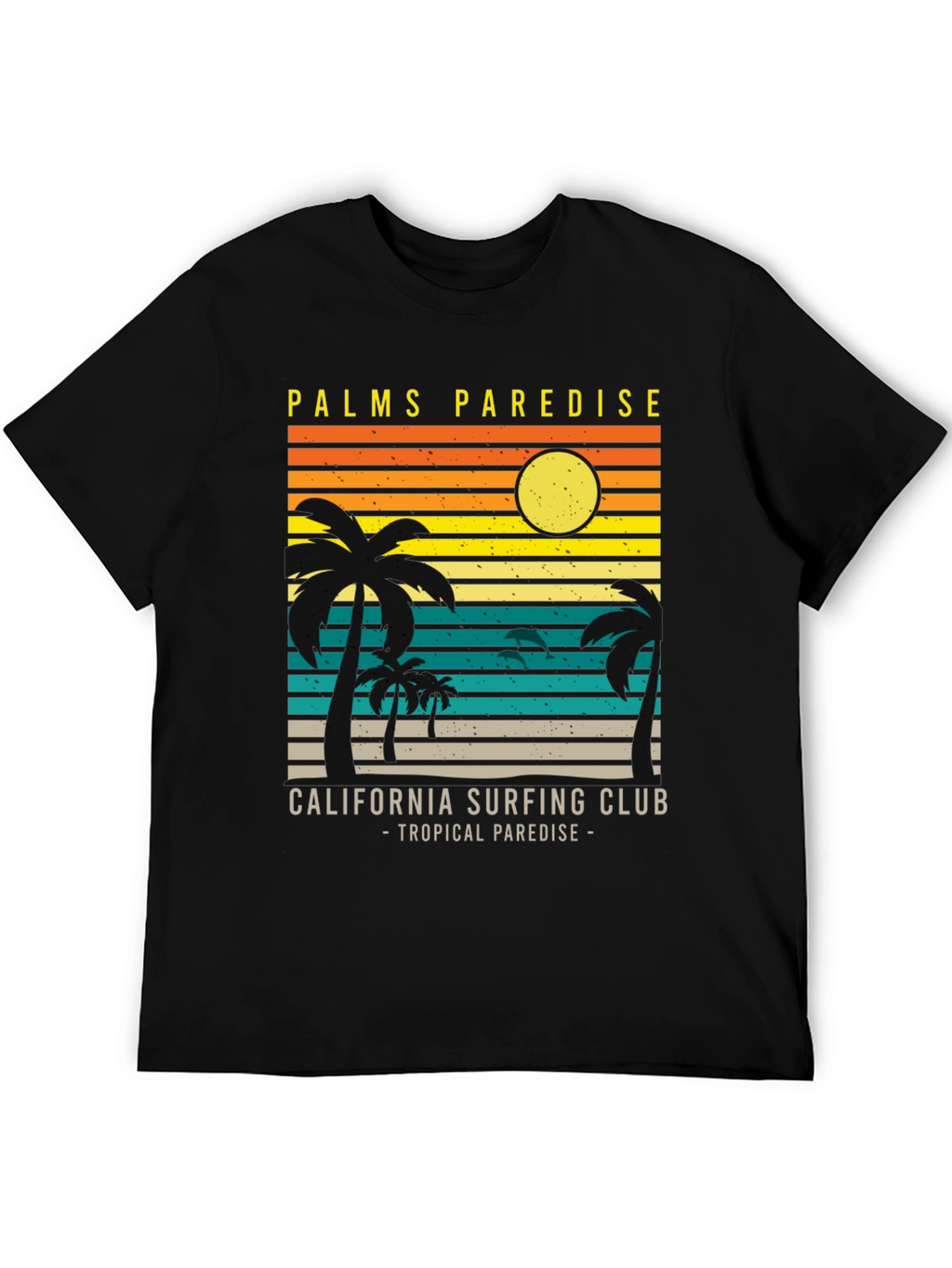 Palms Paradise California Surfing Club T-Shirt