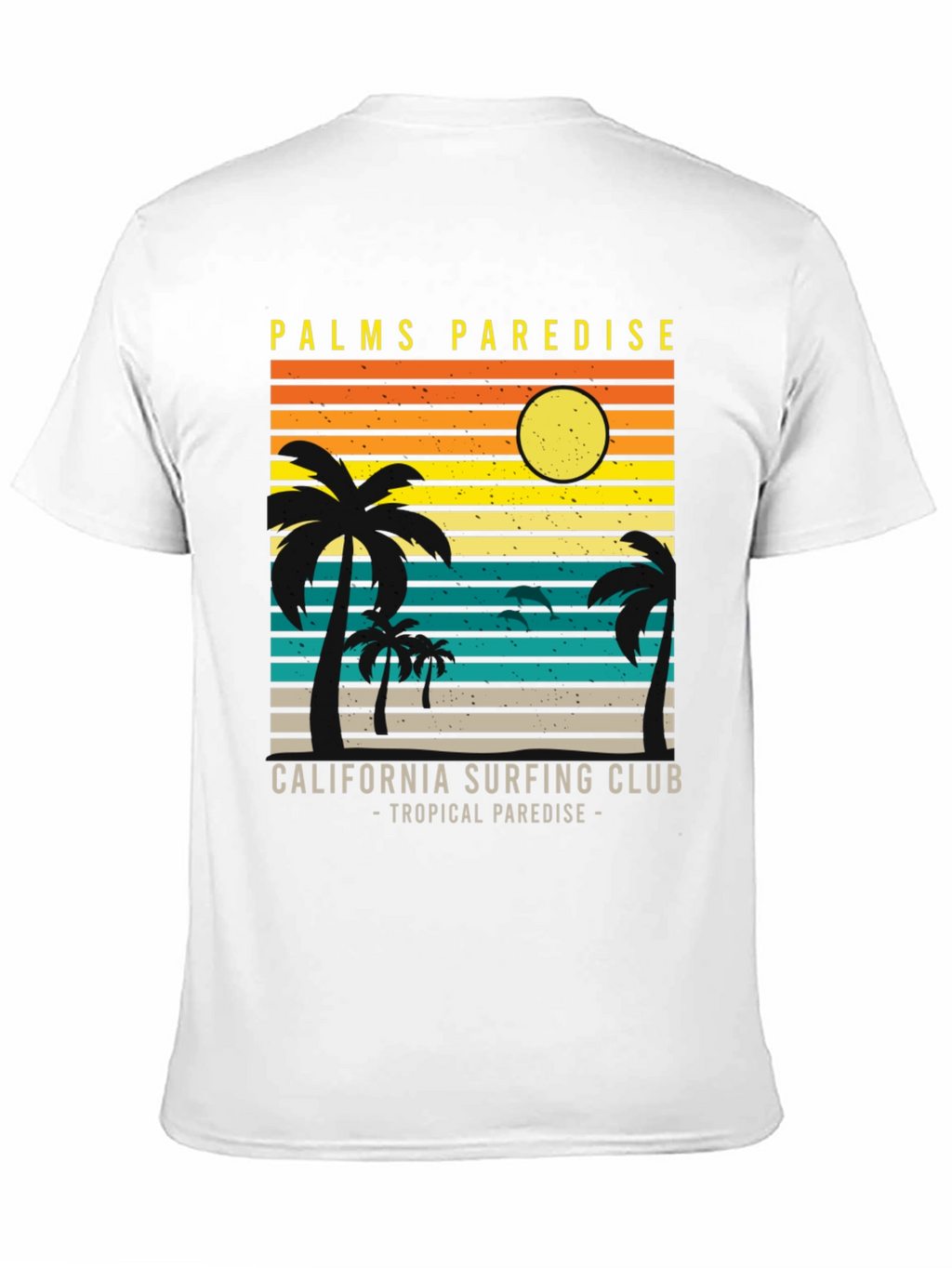 Palms Paradise California Surfing Club T-Shirt