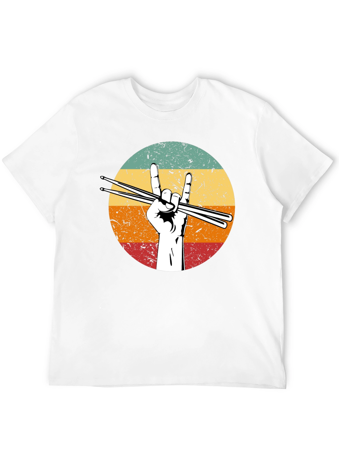 Rock On Drummer T-Shirt