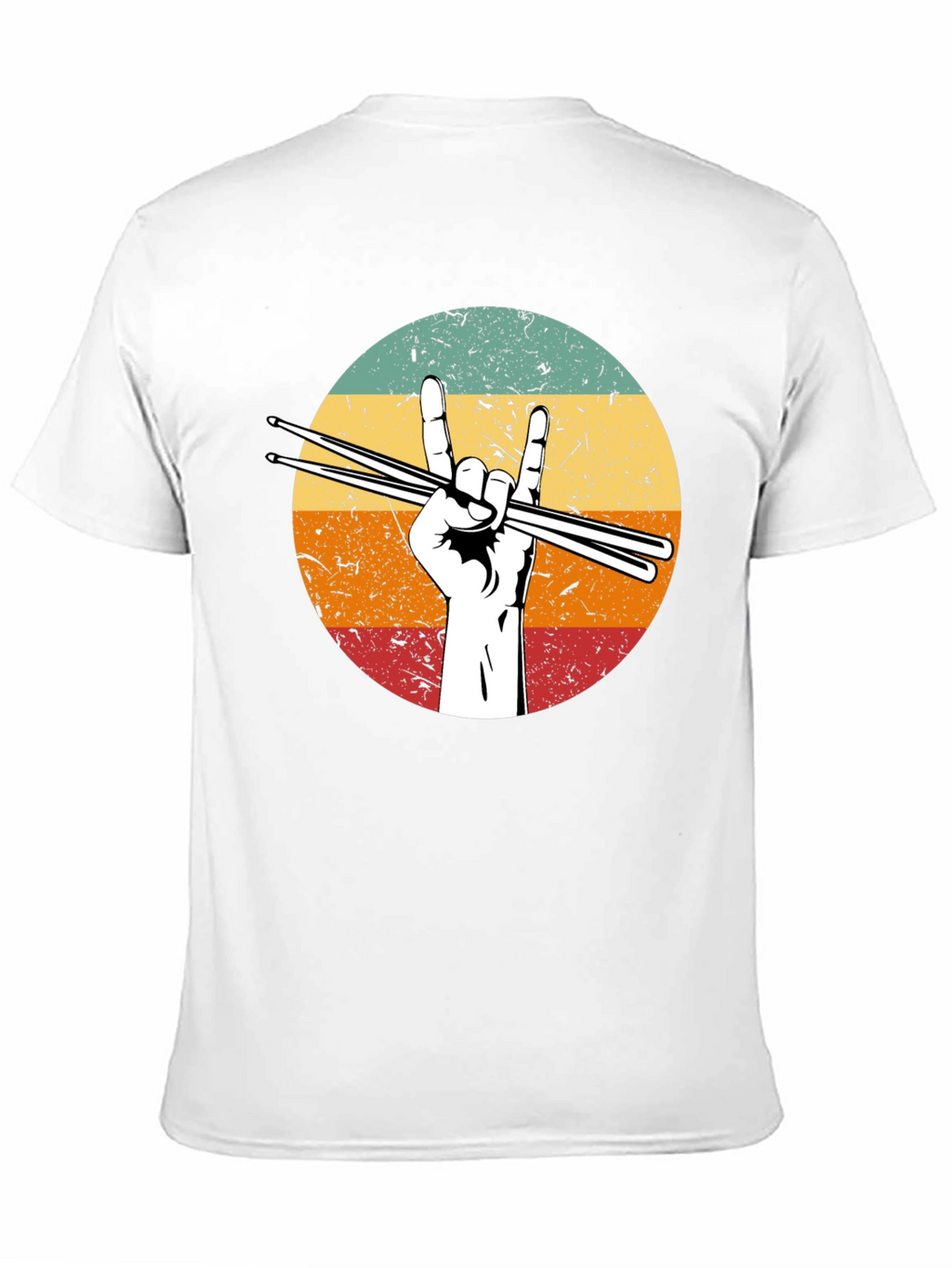 Rock On Drummer T-Shirt