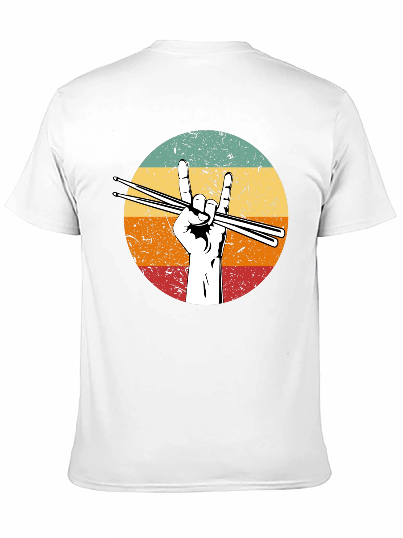 Rock On Drummer T-Shirt