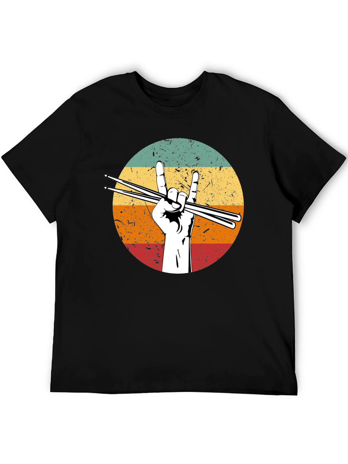 Rock On Drummer T-Shirt