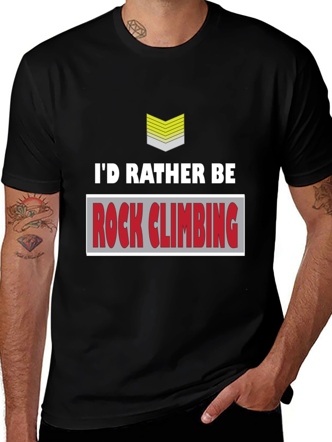 Rock Climbing Graphic Tee - Adventure Awaits!
