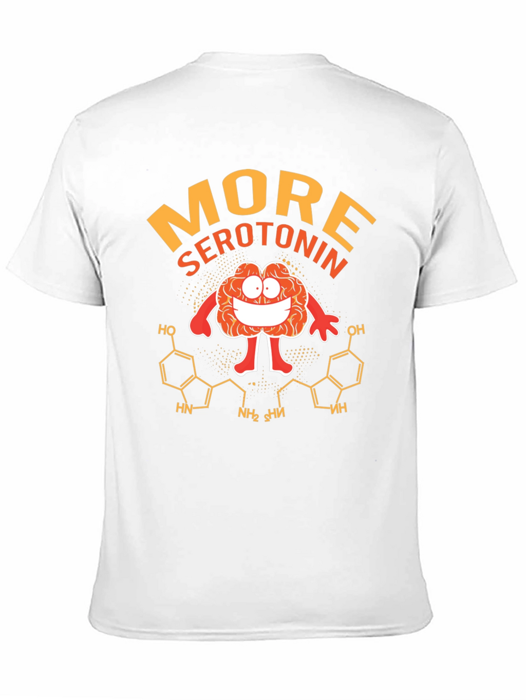 More Serotonin Black Graphic T-Shirt