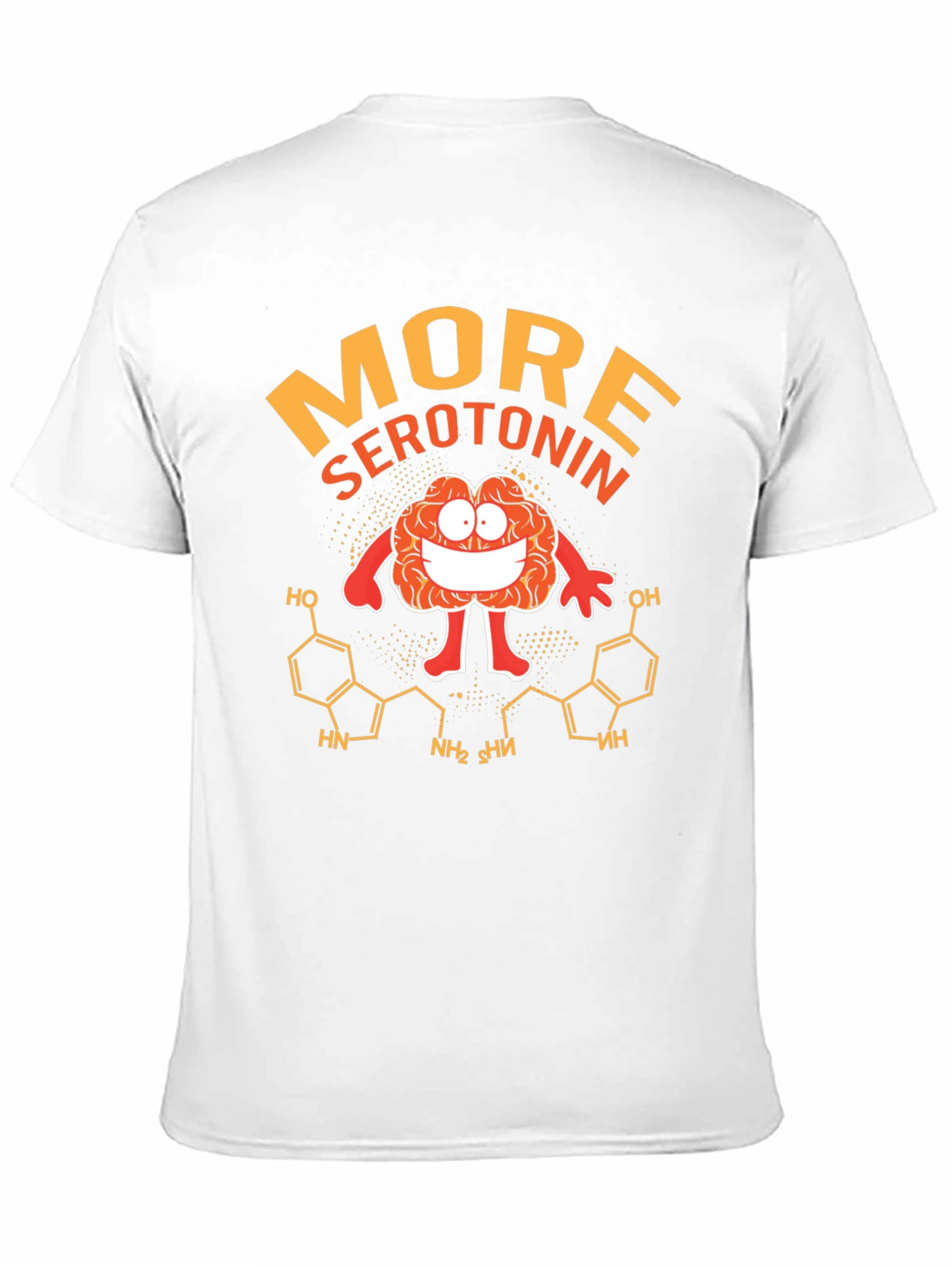 More Serotonin Black Graphic T-Shirt