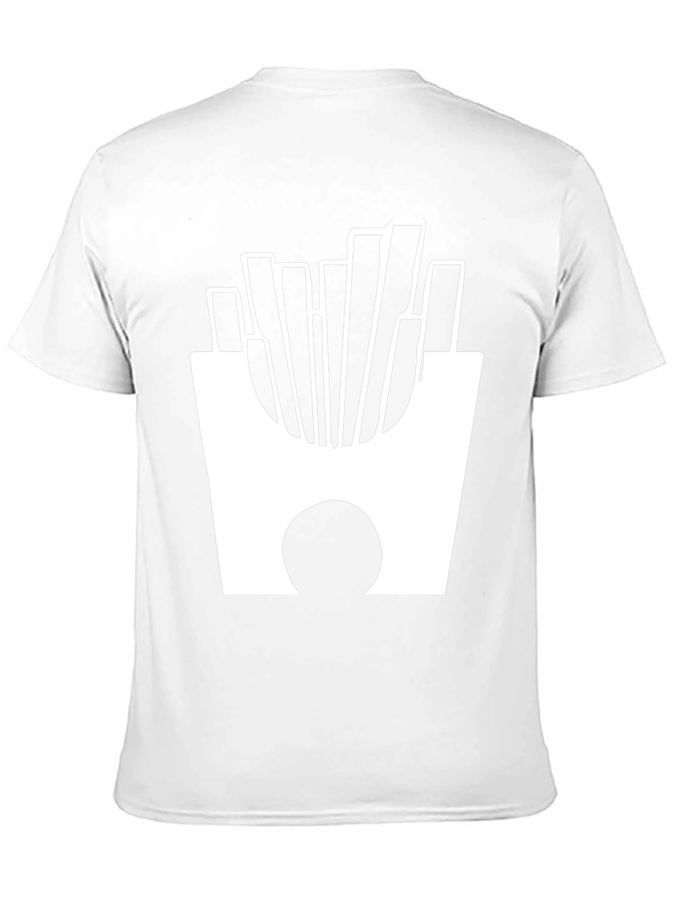 French Fries Graphic Tee - Casual Comfort