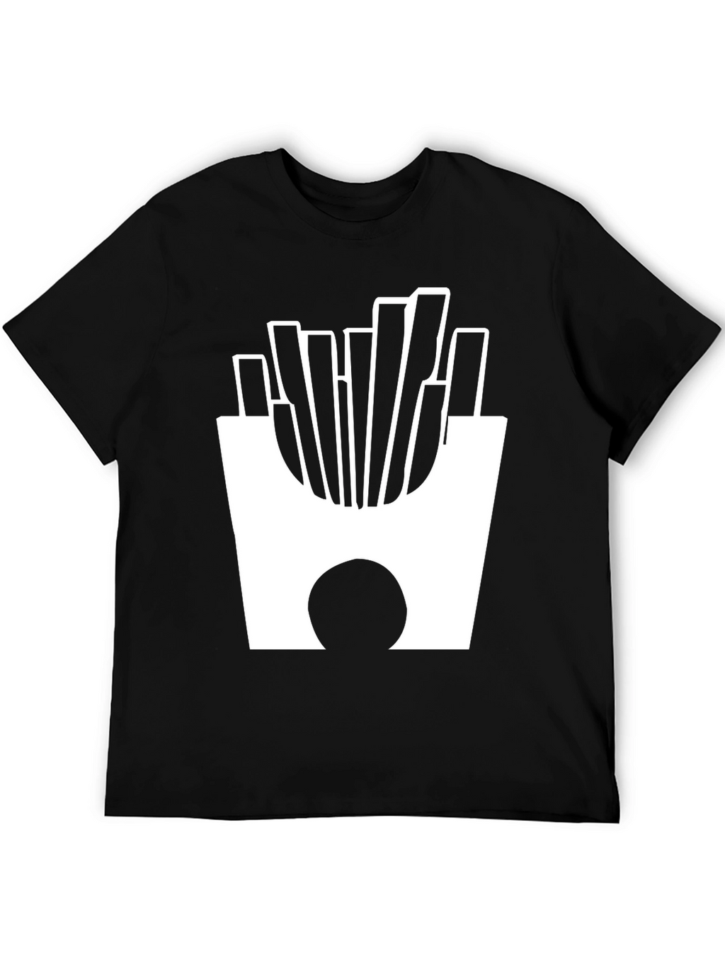 French Fries Graphic Tee - Casual Comfort