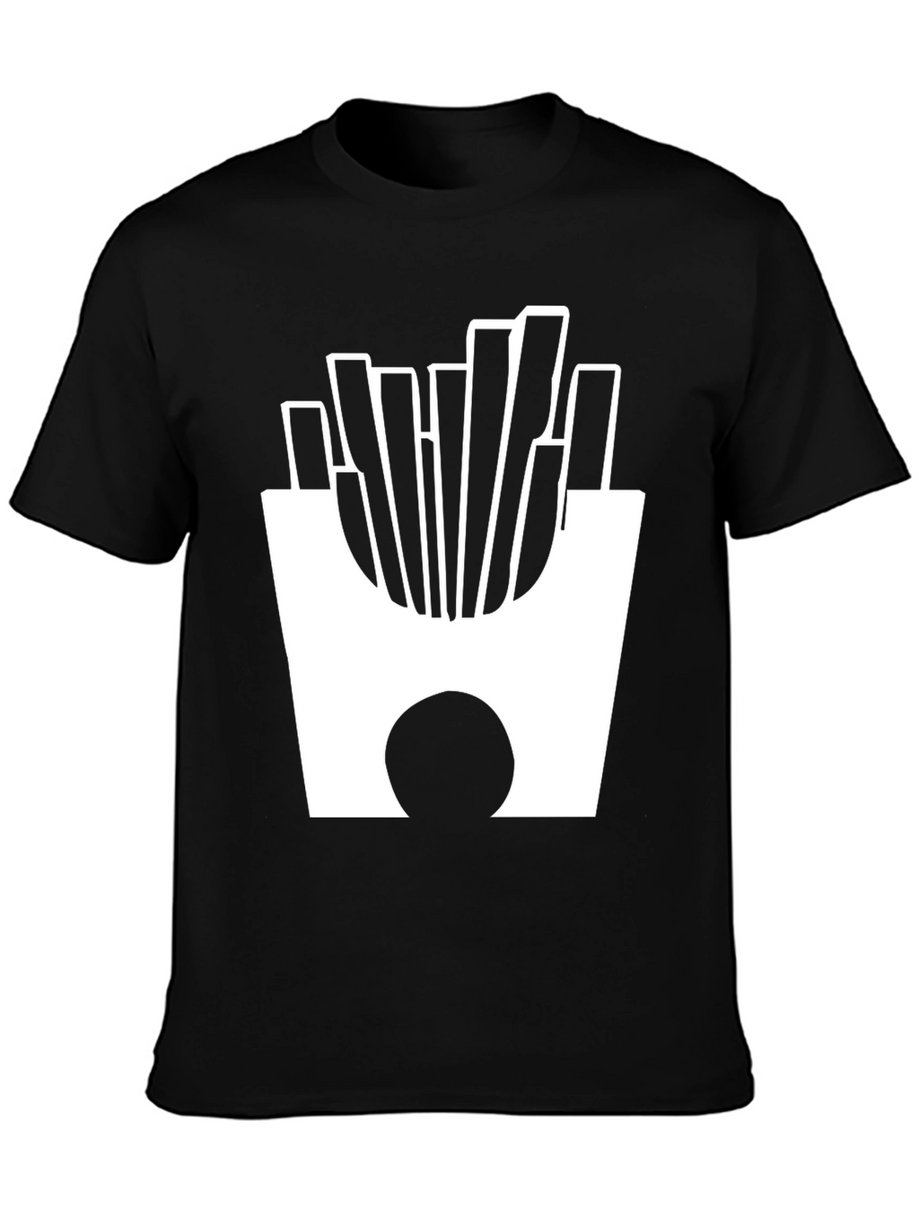 French Fries Graphic Tee - Casual Comfort