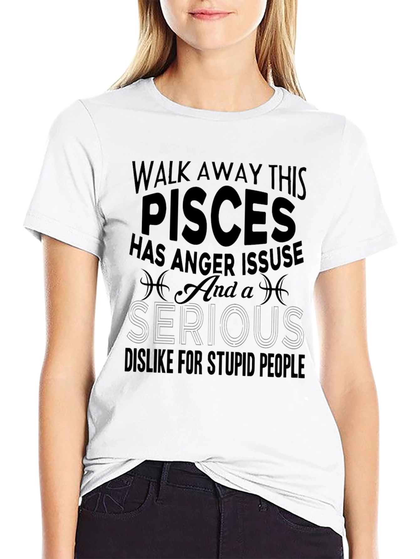 Pisces Anger Issues T-Shirt Funny Zodiac Gift