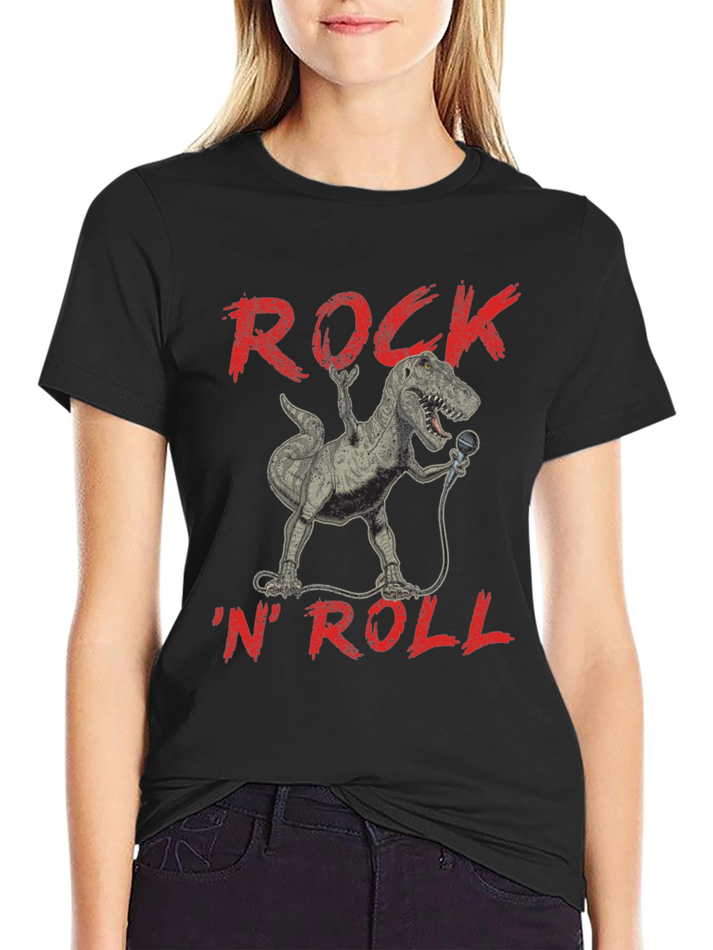 Rock N Roll Dinosaur T-Shirt