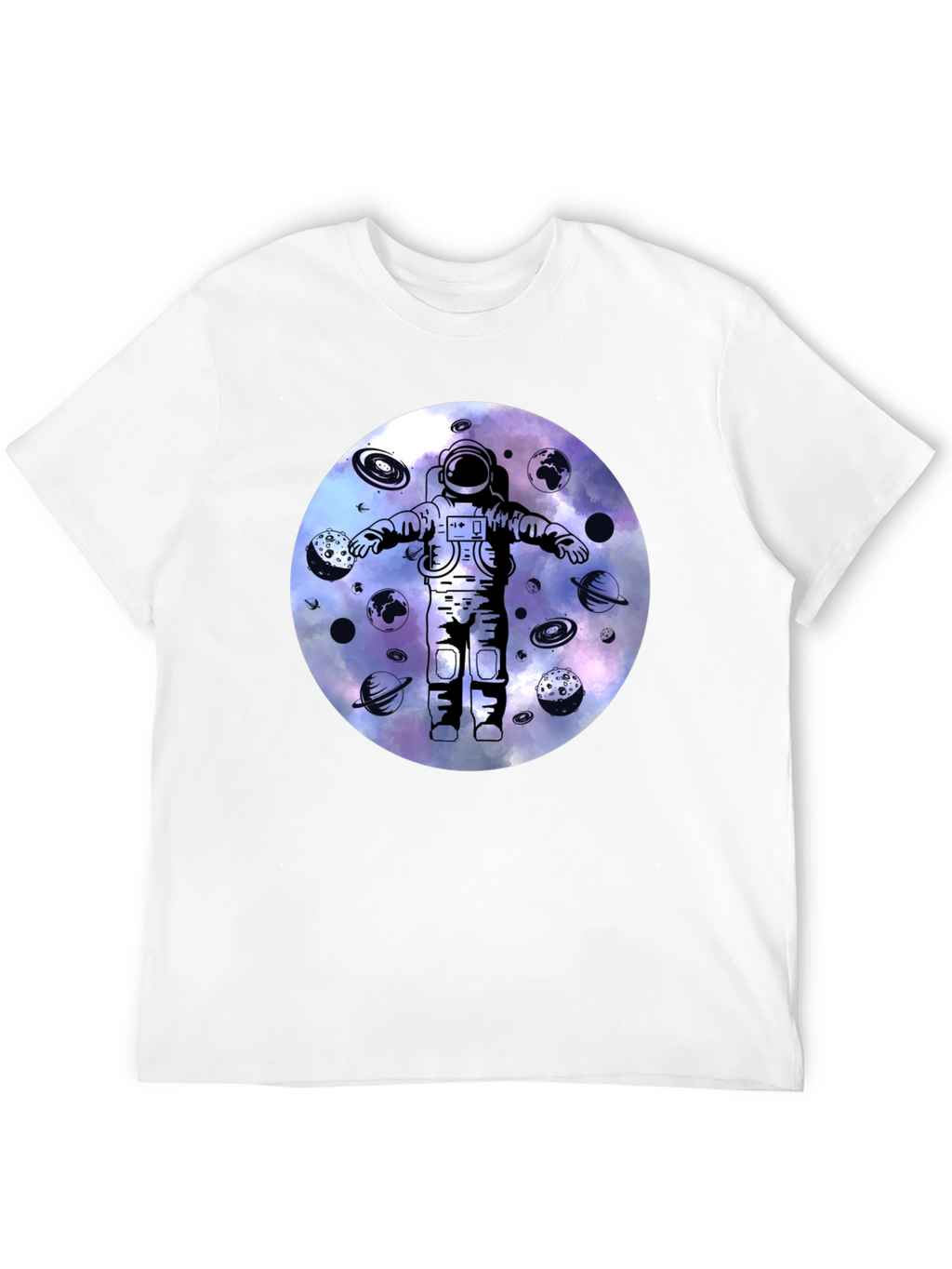 Astronaut Galaxy Graphic Tee