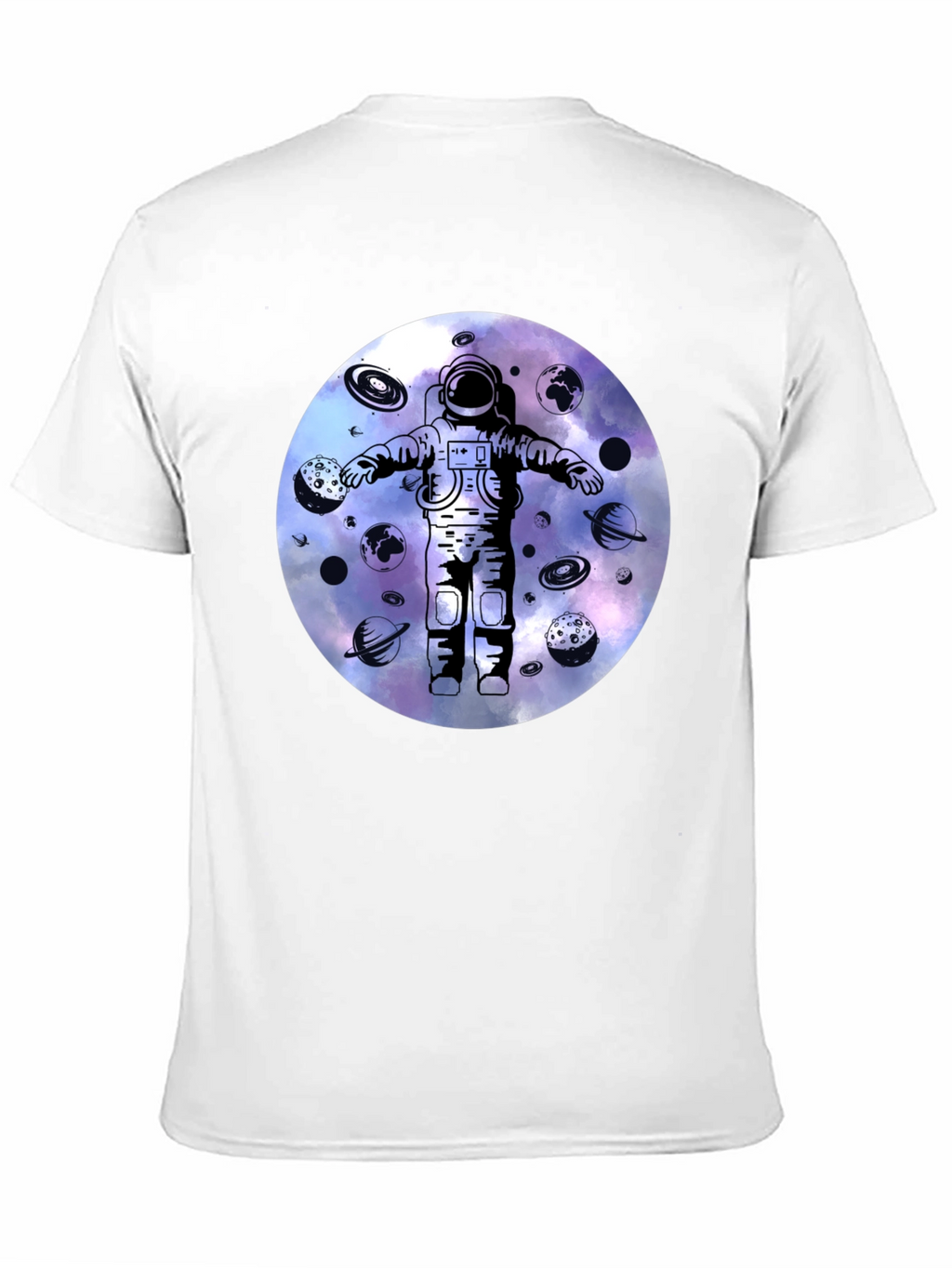 Astronaut Galaxy Graphic Tee