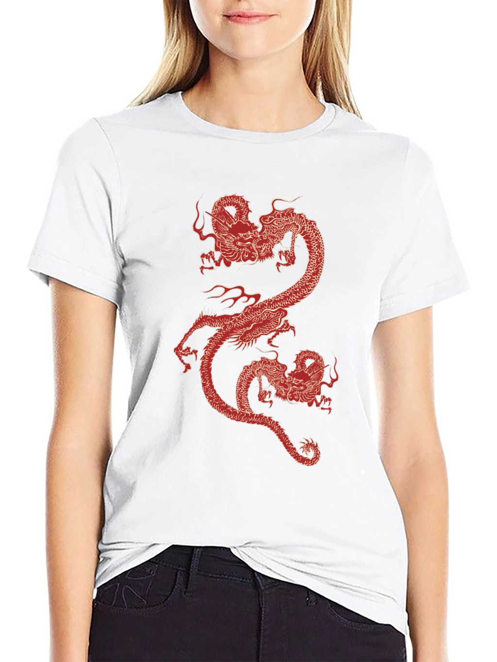Dragon Graphic Tee - Mens Black T-Shirt