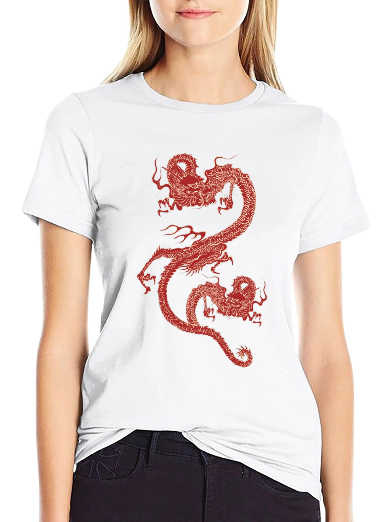 Dragon Graphic Tee - Mens Black T-Shirt