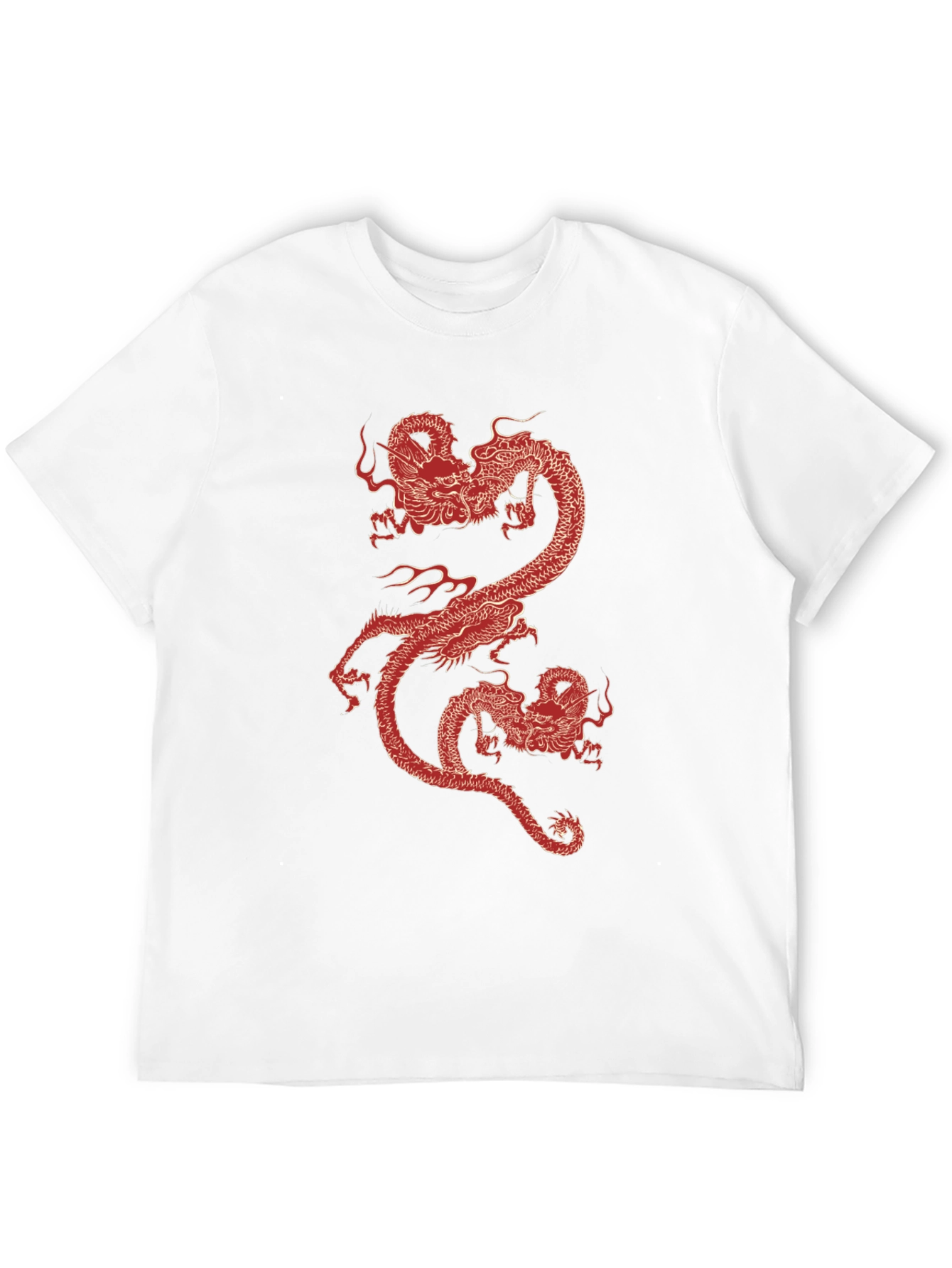 Dragon Graphic Tee - Mens Black T-Shirt