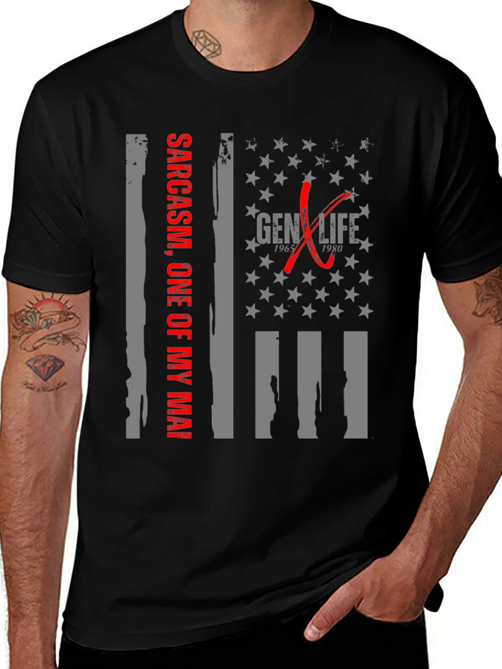Gen X Life Sarcasm T-Shirt
