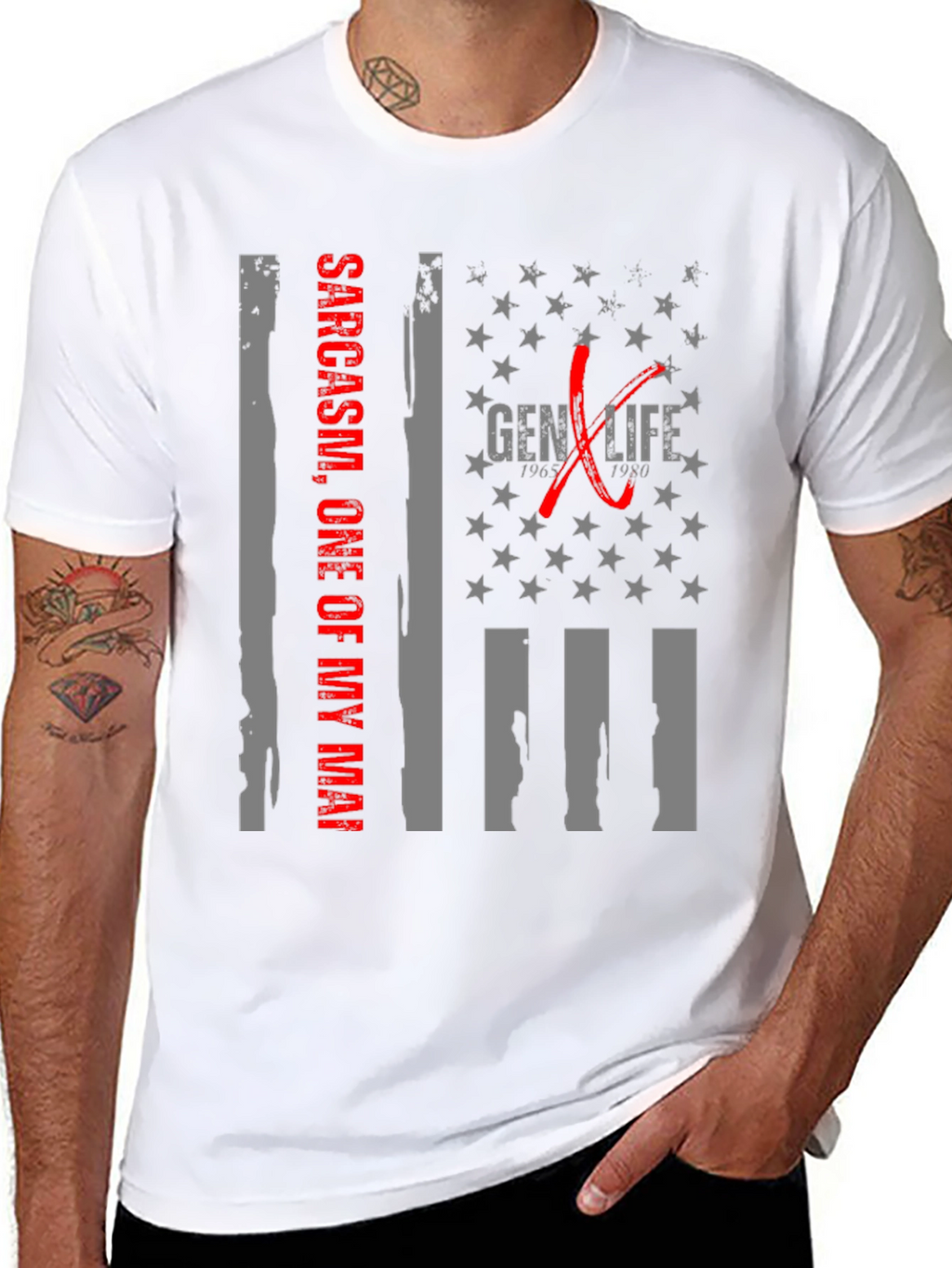Gen X Life Sarcasm T-Shirt