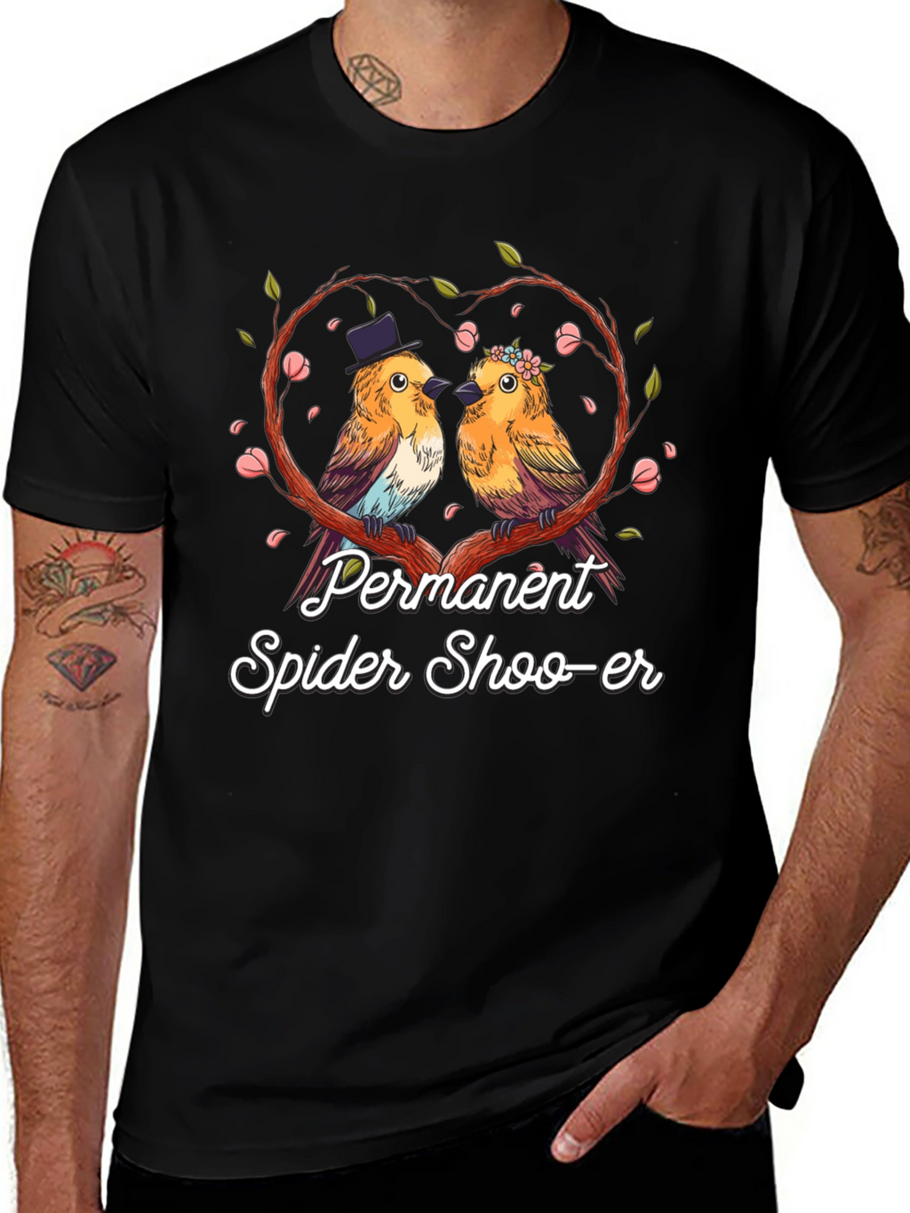 Permanent Spider Shoo-er T-Shirt