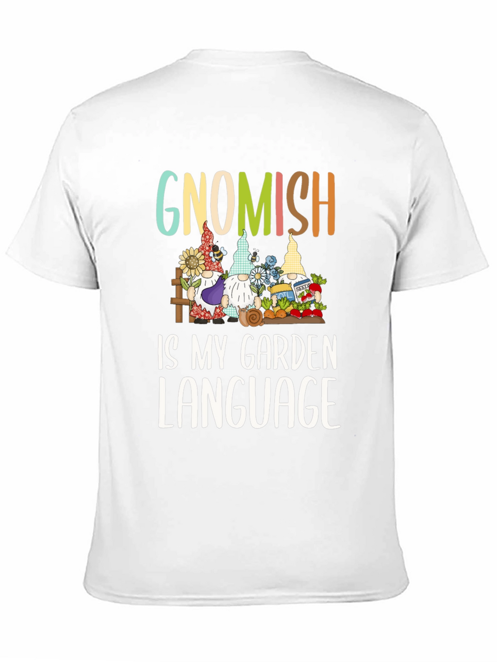 Gnomish Garden Language T-Shirt